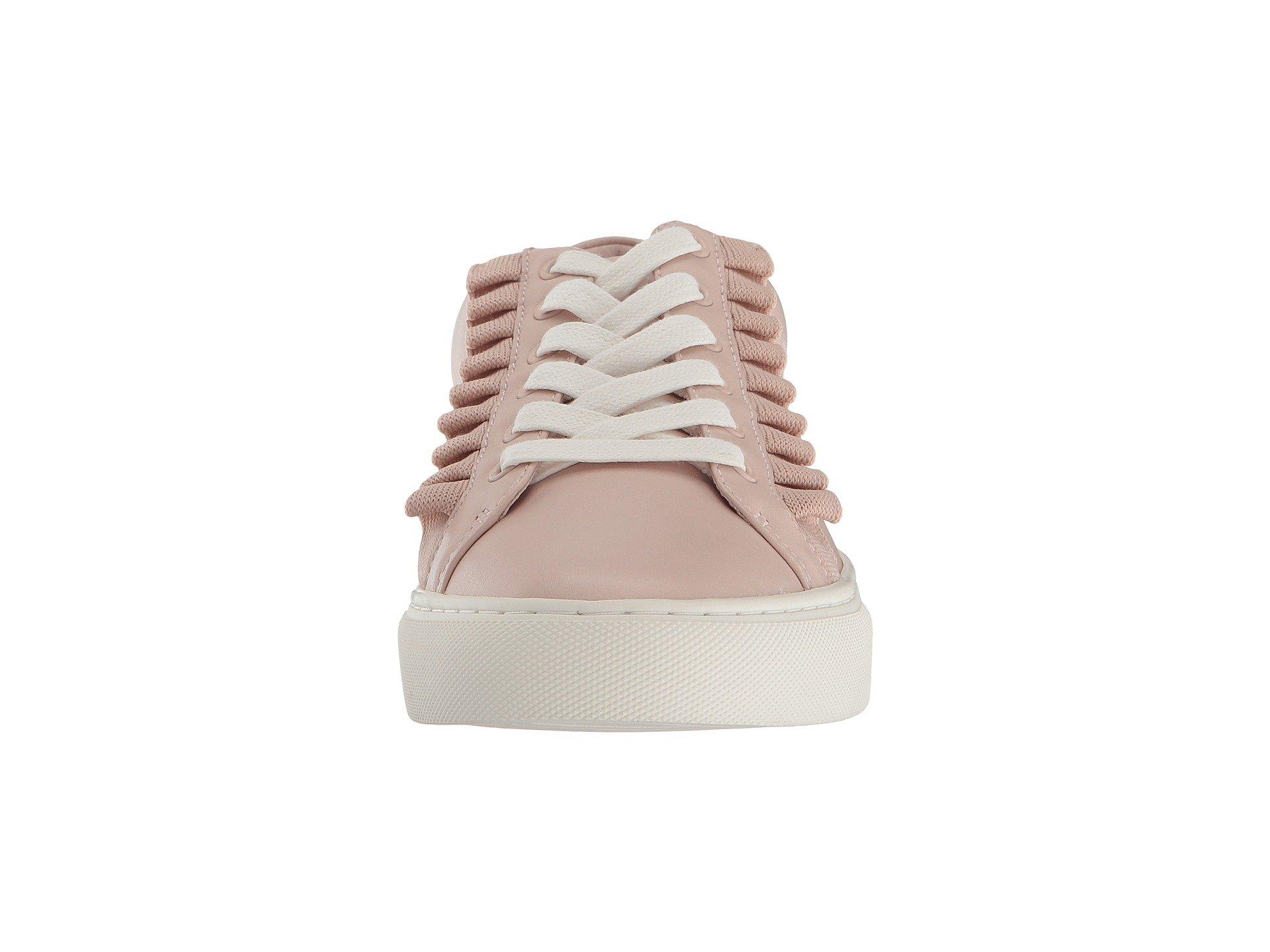 Tory Sport Ruffle Leather Sneakers in Pink Shell (Pink) - Lyst