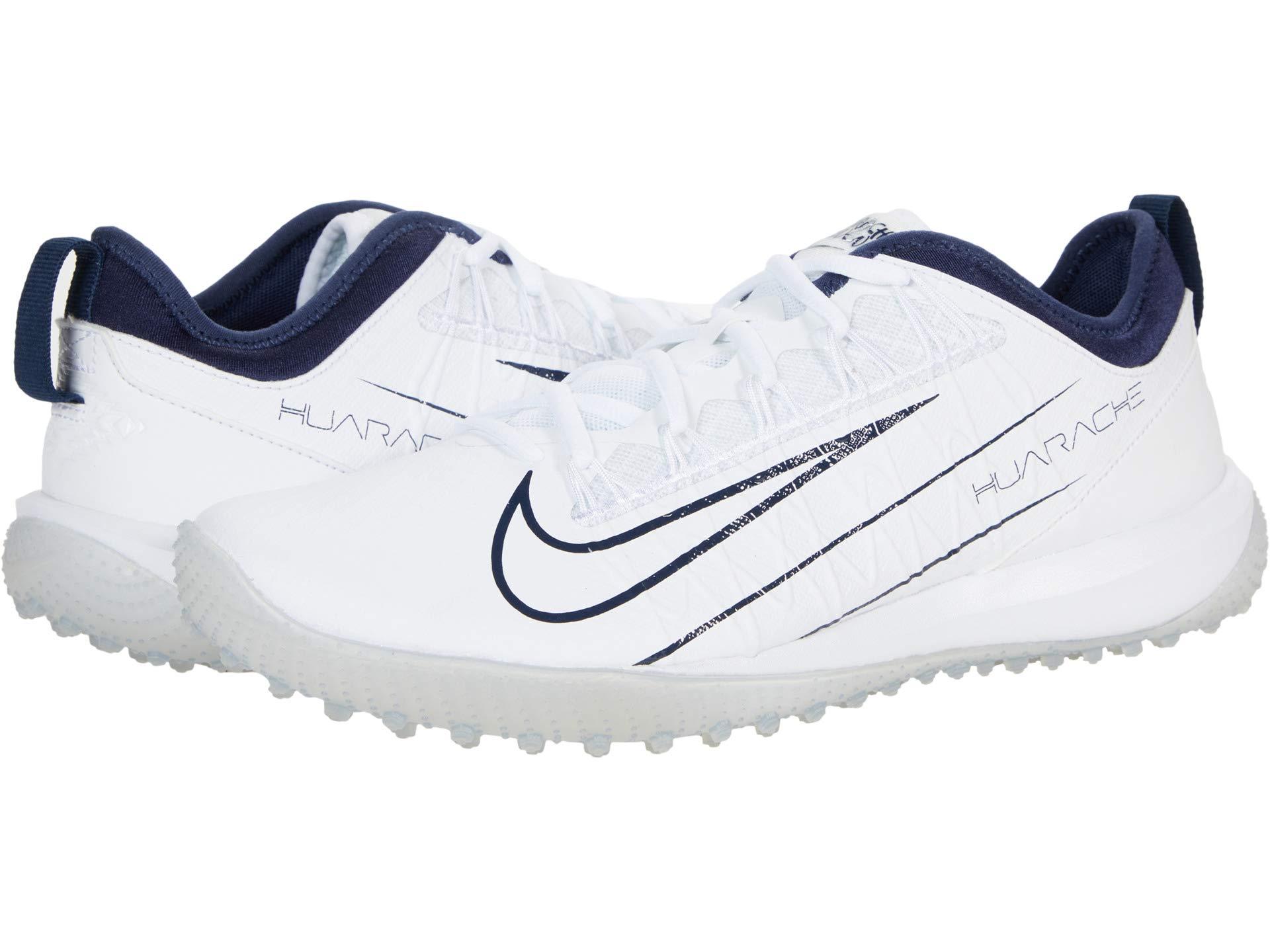 Adviseren Mark Waakzaam Nike Alpha Huarache 7 Pro Turf Lax Turf Shoes in White for Men | Lyst