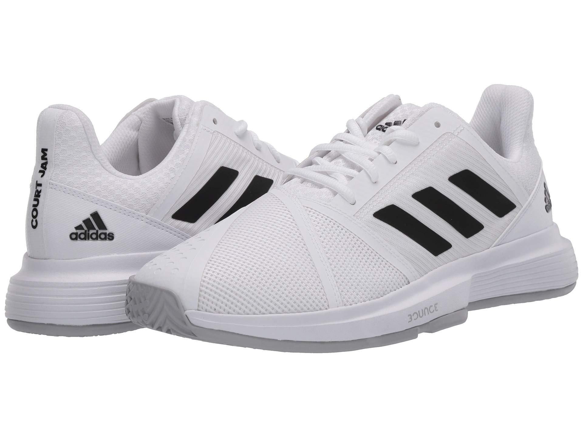 adidas Synthetic Courtjam Bounce in White for Men - Lyst