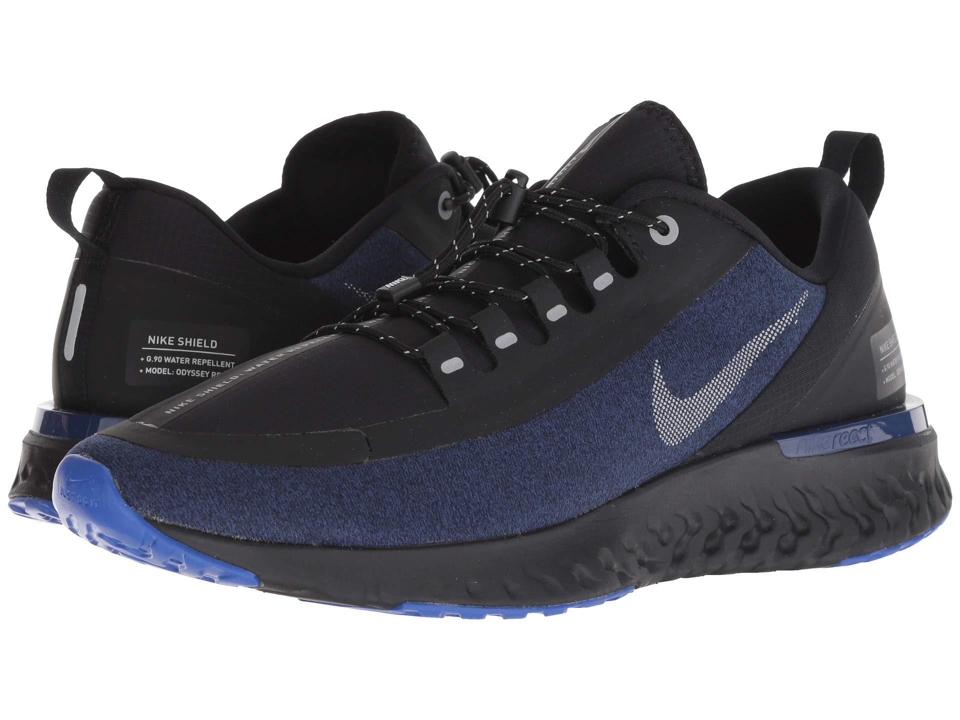 men's odyssey react shield running sneakers