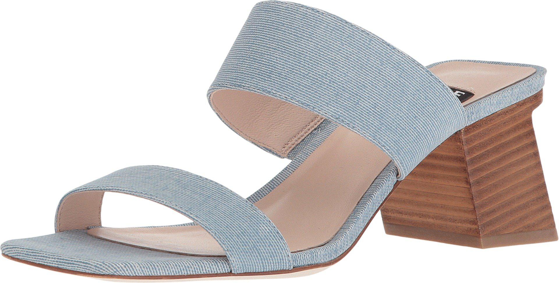 churen double strap mule sandals