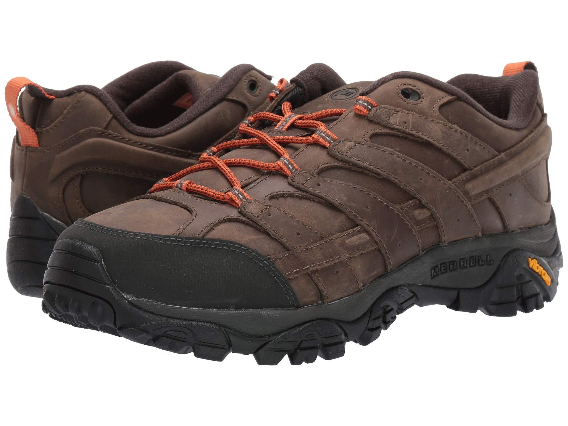 Merrell Leather Moab 2 Prime Waterproof in Brown for Men - Save 34% - Lyst