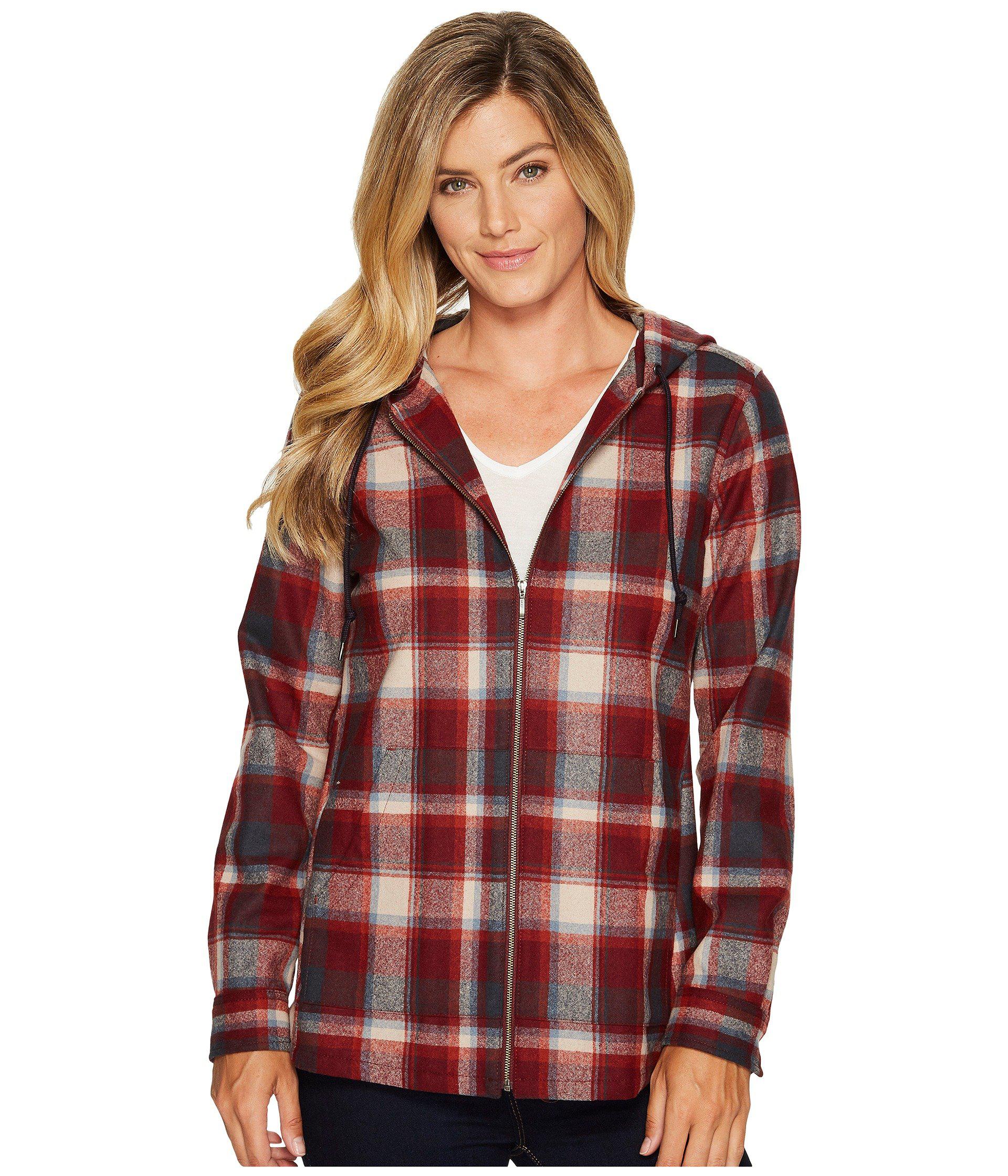 pendleton wool zip hoodie