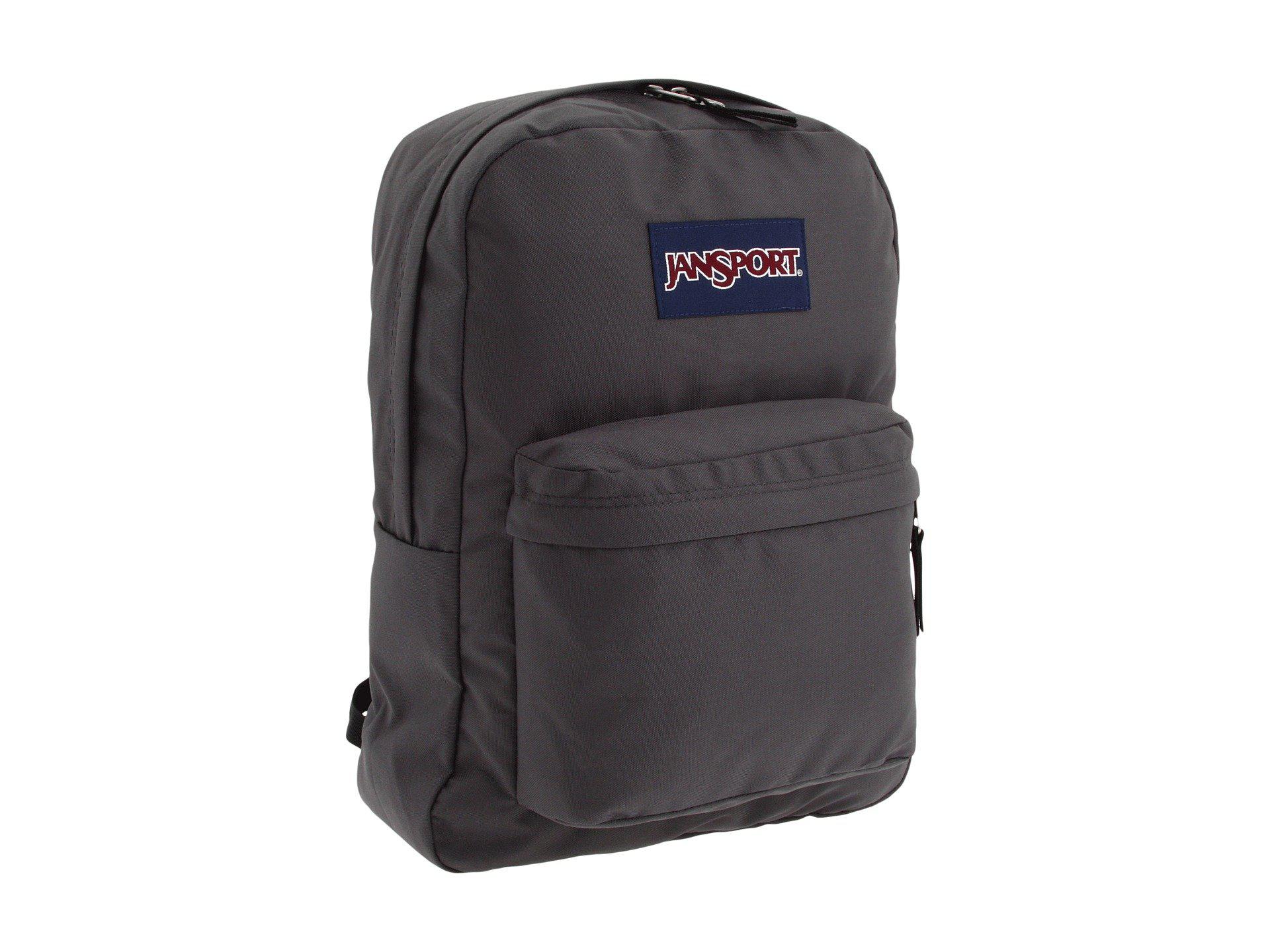 Jansport Synthetic Superbreak(r) (forge Grey) Backpack Bags in Gray - Lyst