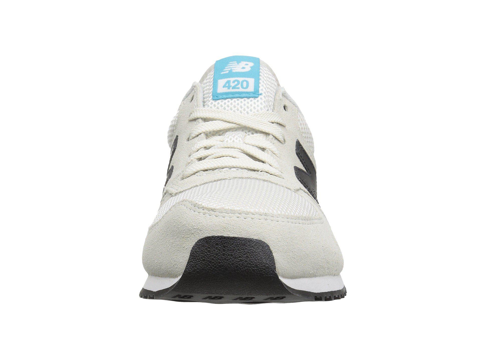 New Balance Suede U420v1 (light Grey/black) Running Shoes in Gray ...