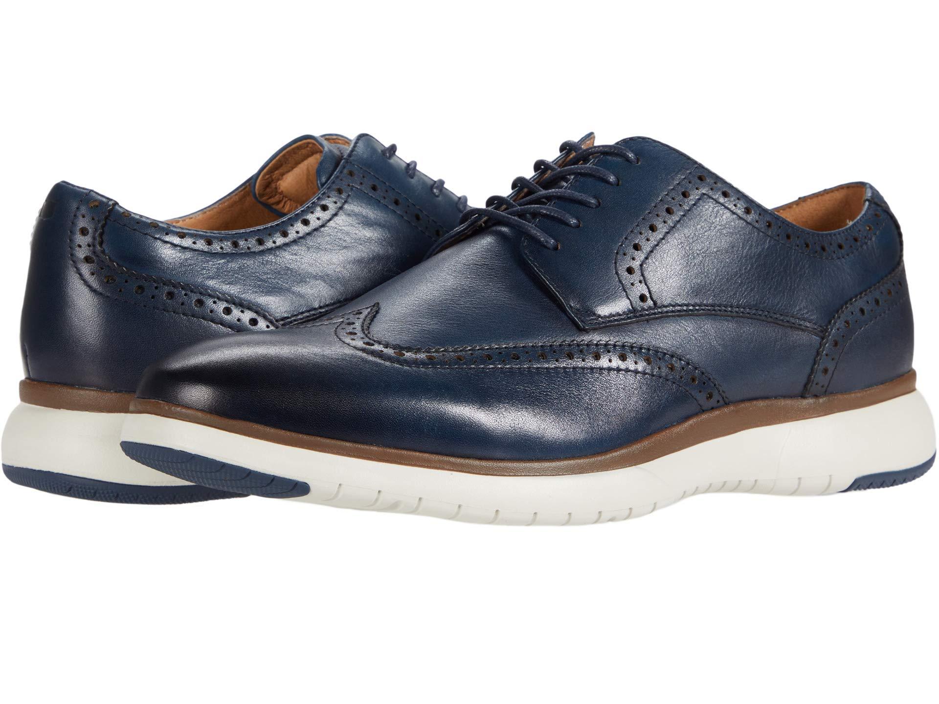 Florsheim Flair Wing Tip Oxford in Blue for Men | Lyst