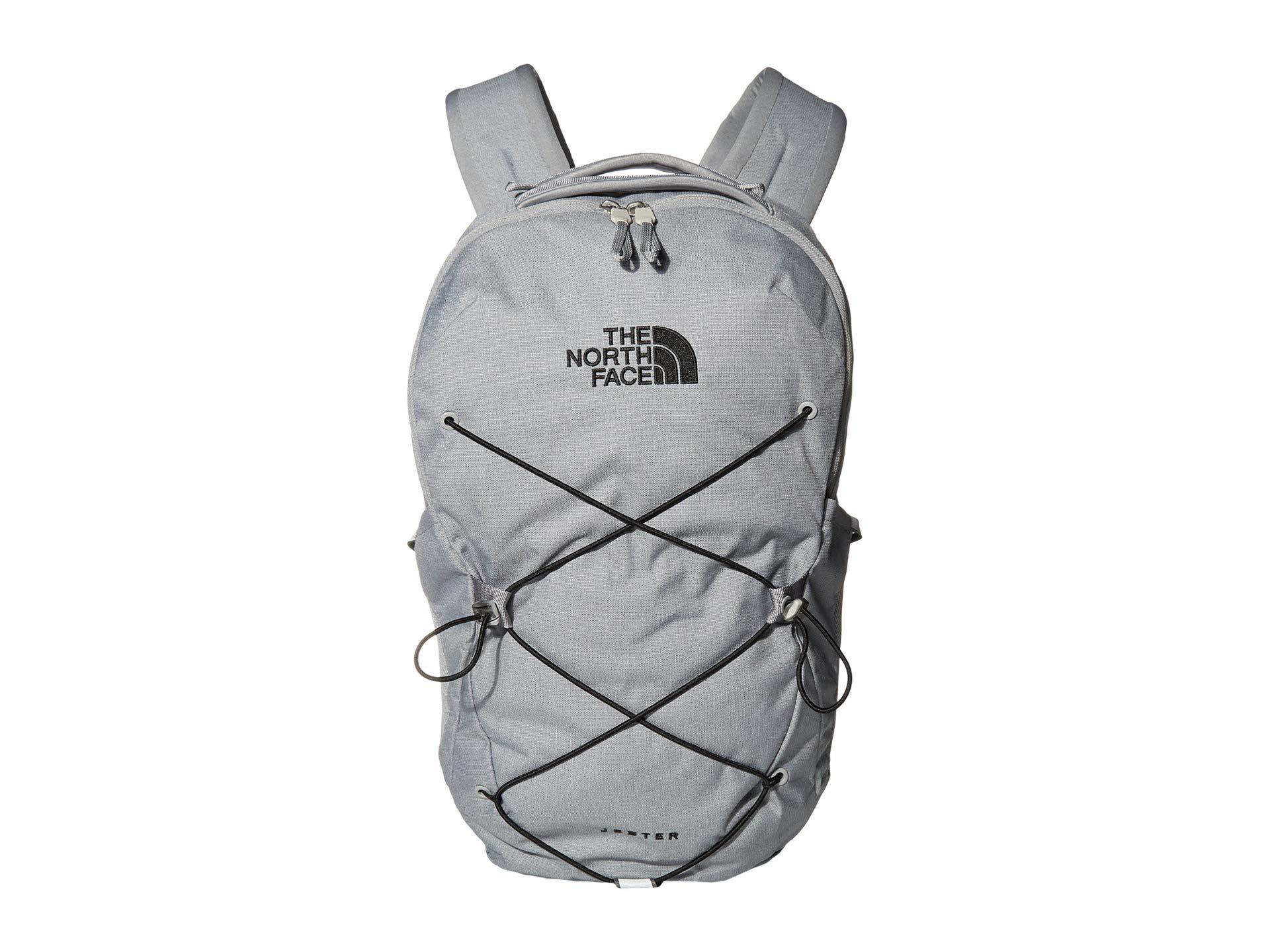 grey north face jester backpack