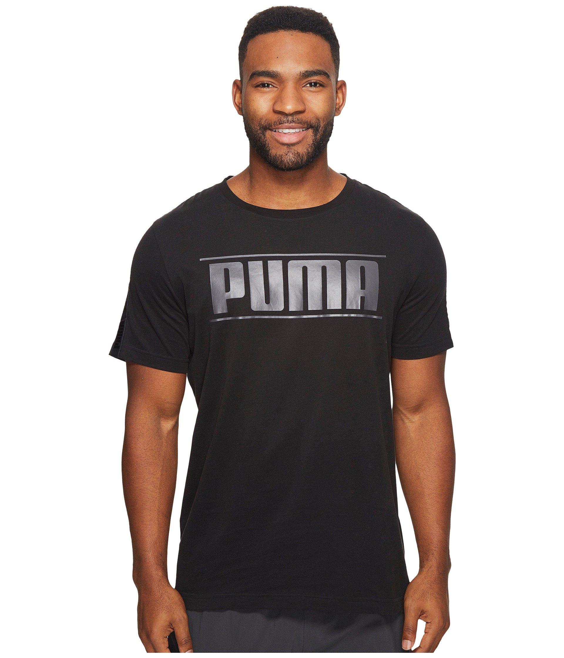 puma tape t shirt