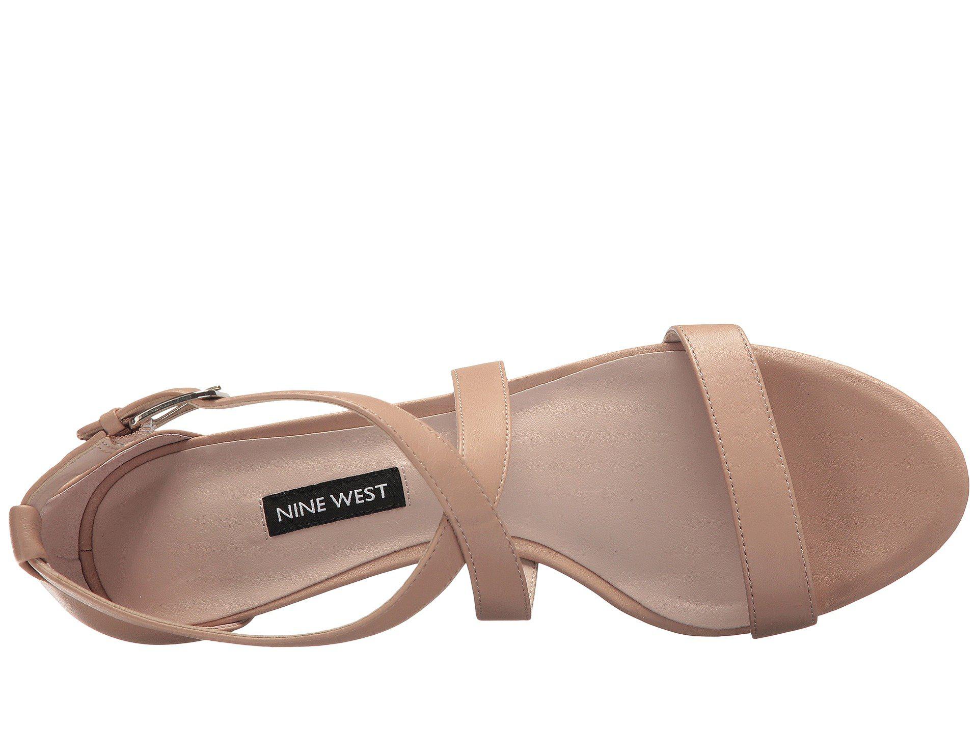 nine west xaeden strappy heel sandal