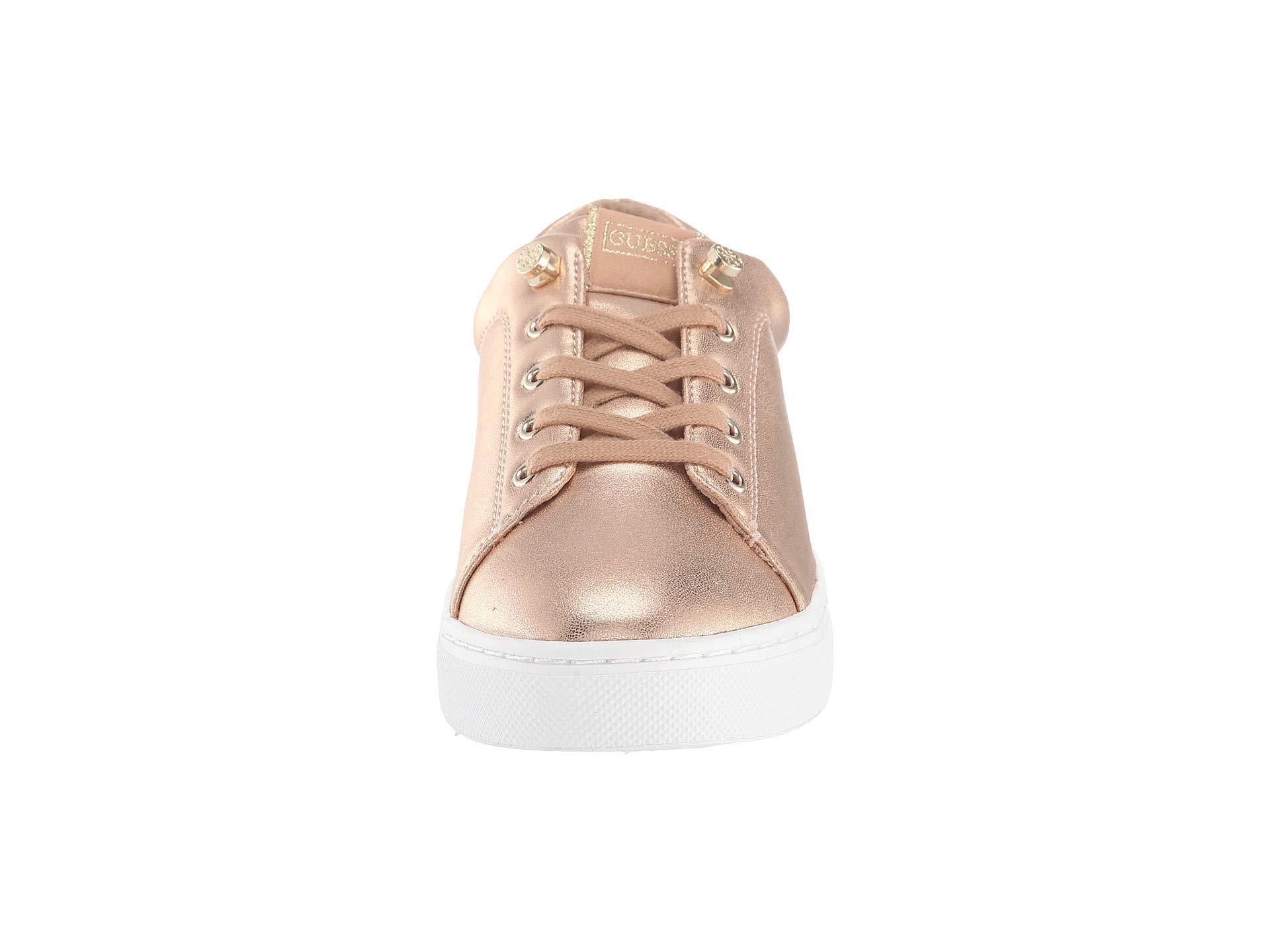guess rose gold shoes