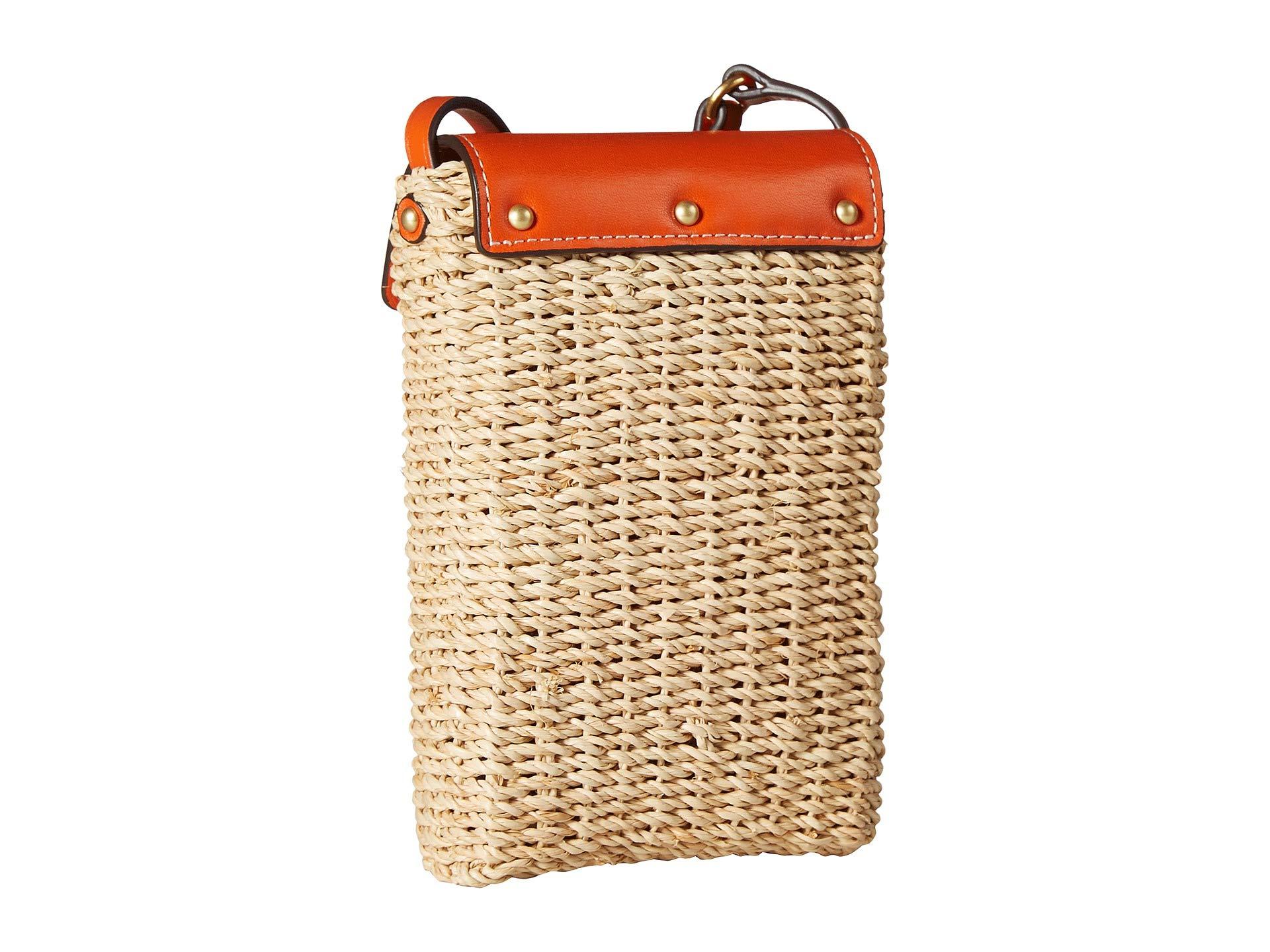 Tory Burch Miller Stripe Straw Crossbody Bag Literacy Basics