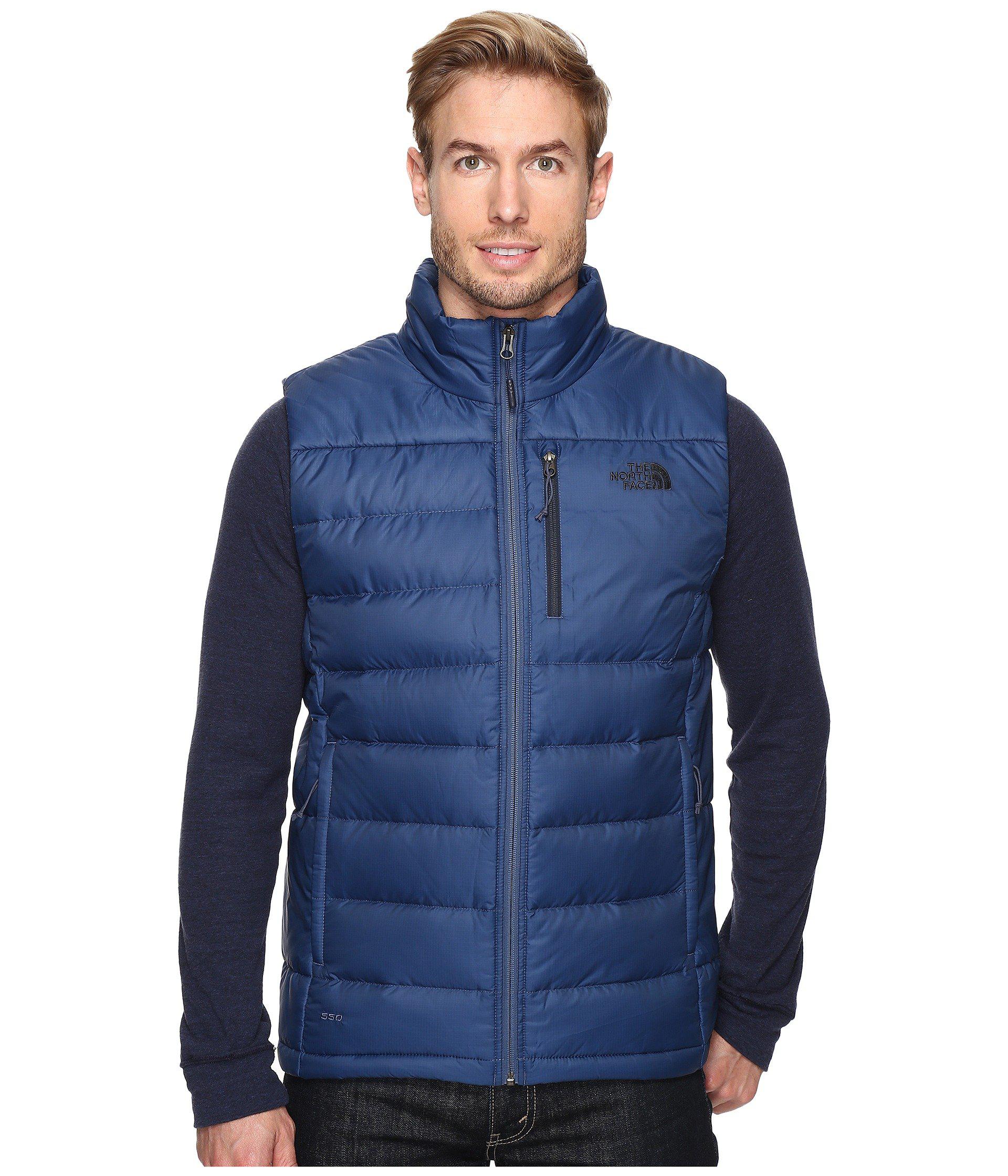 the north face men's vests