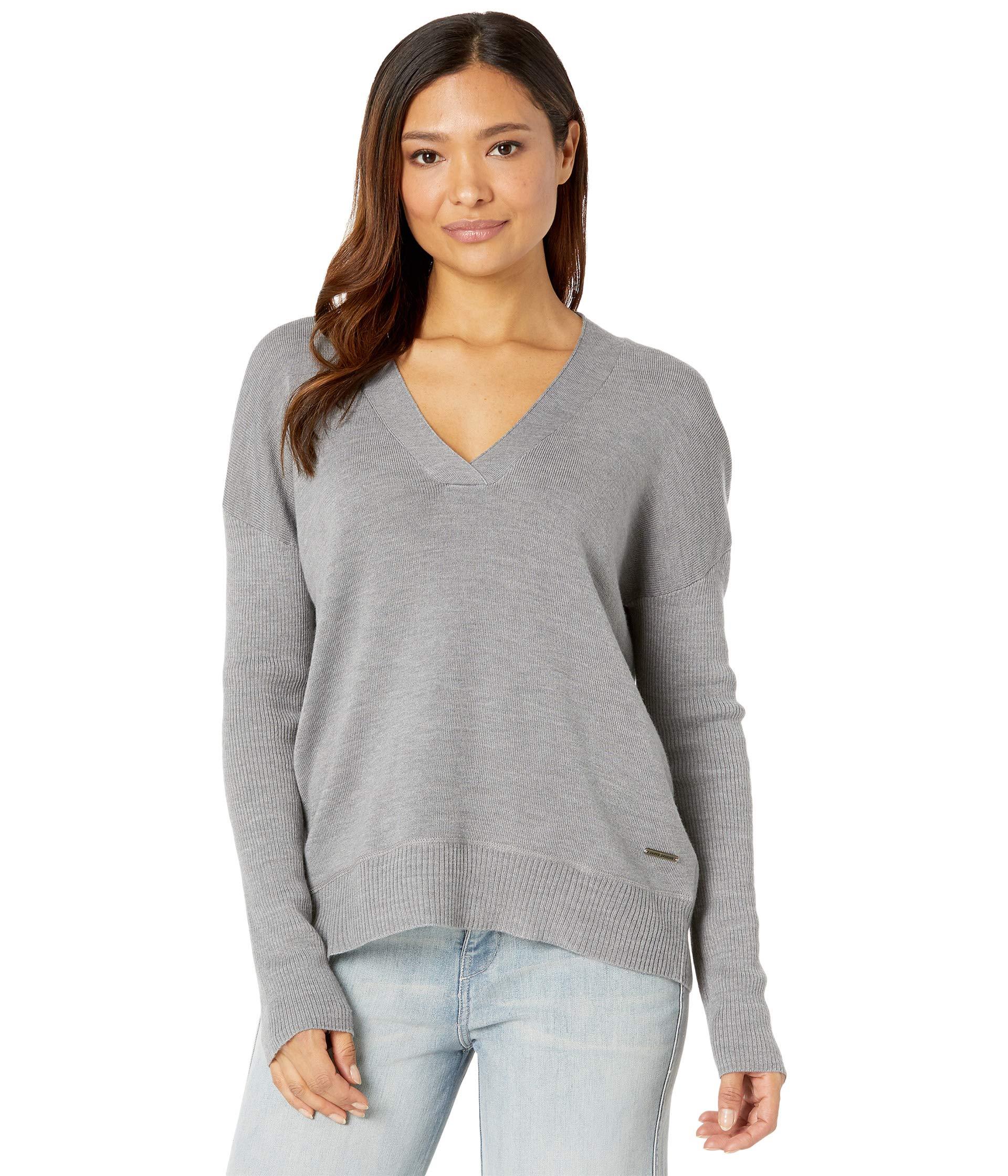 Carve Designs Wool Aurora Sweater in Gray - Lyst