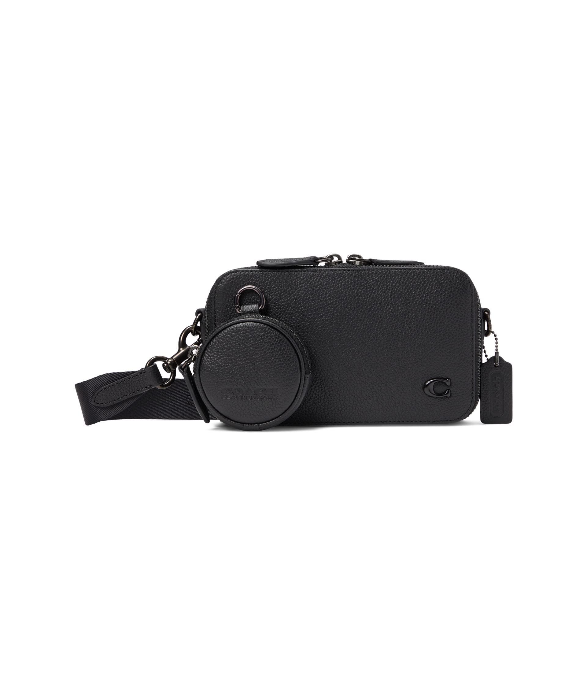 COACH Charter Slim Crossbody In Pebble Leather With Sculpted C Hardware 