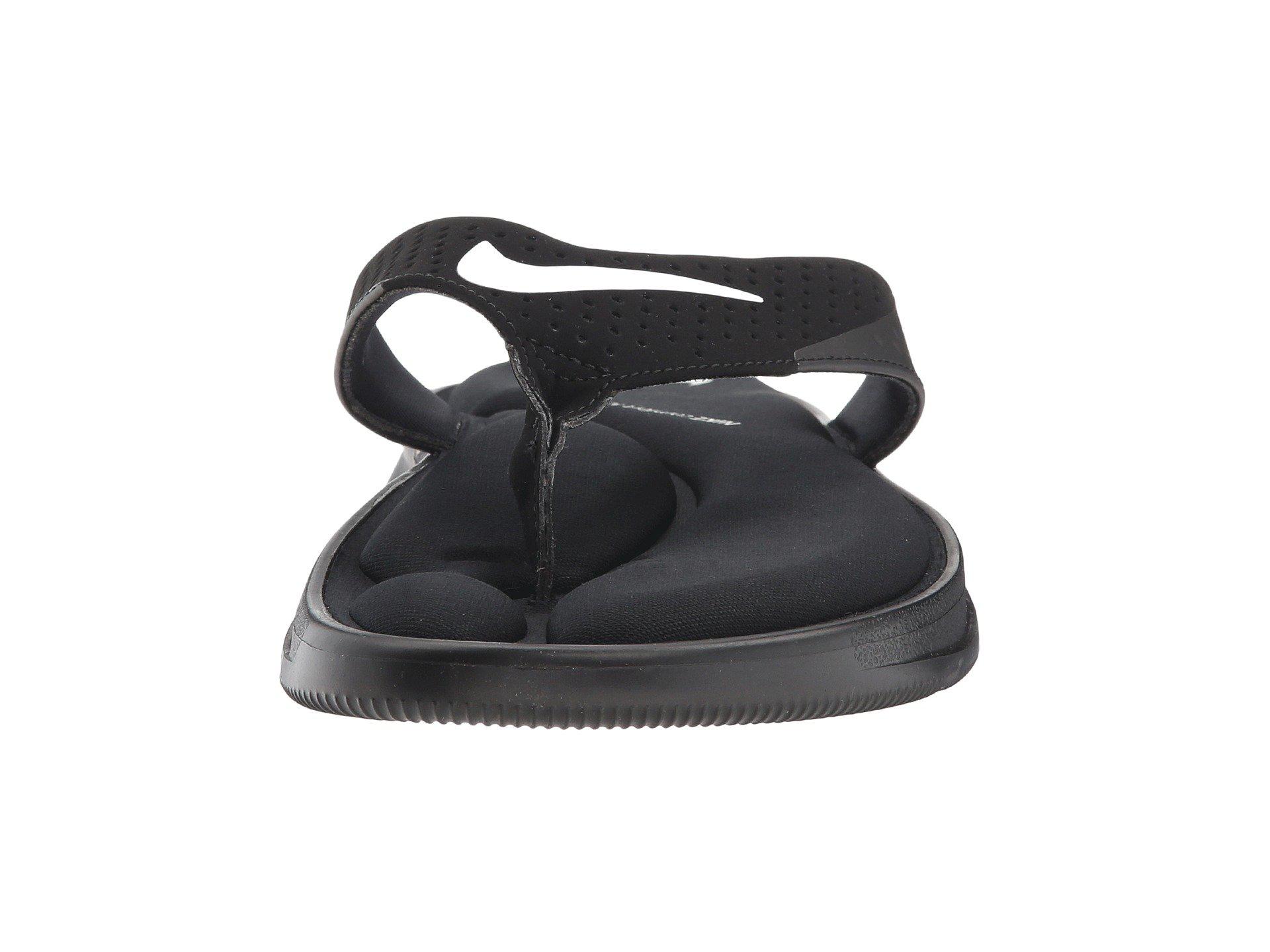 Nike Rubber Ultra Comfort Thong S 916831-001 in Black/White (Black) for Men  - Lyst