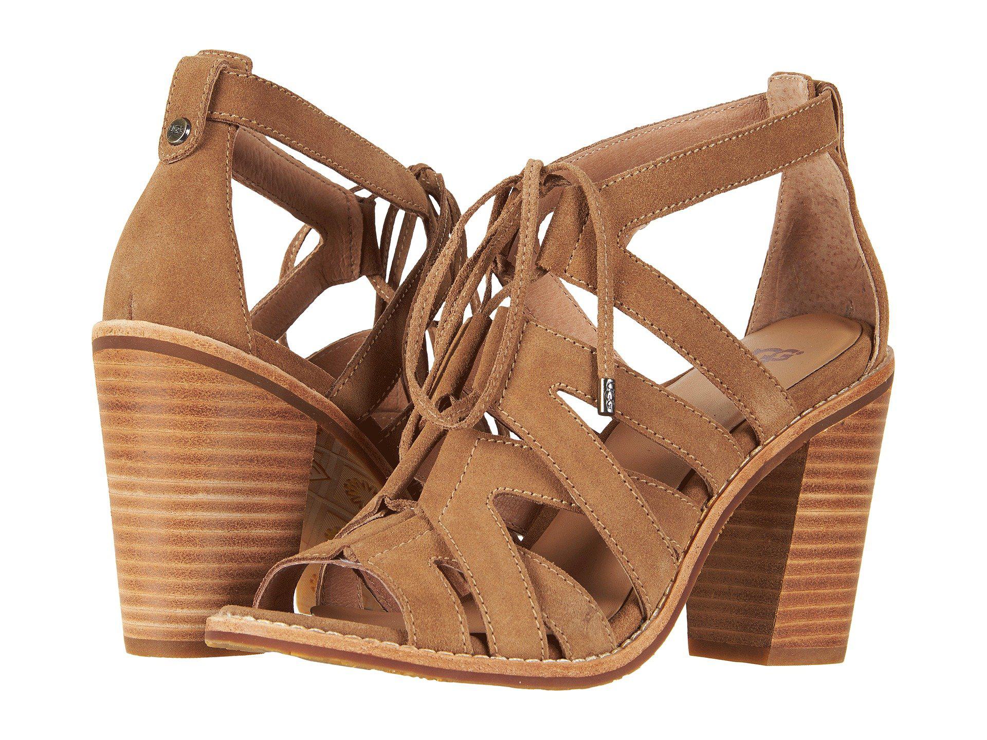 ugg high heel sandals