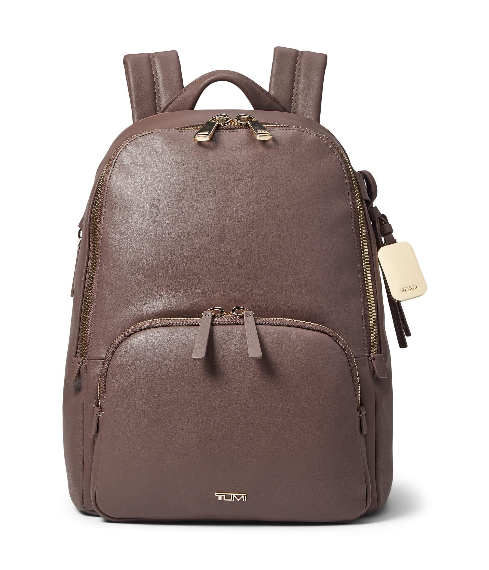 Tumi Voyageur Hannah Leather Backpack in Brown Lyst