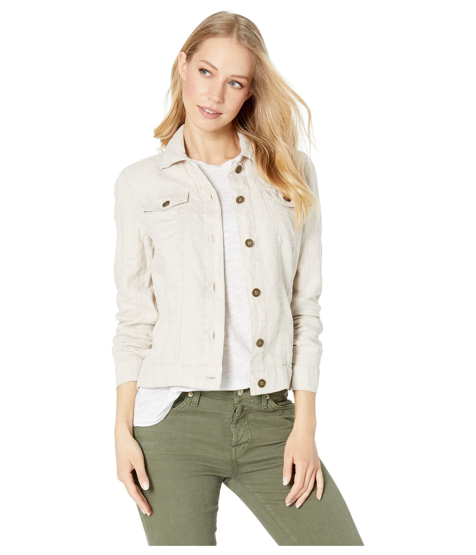 black linen jean jacket