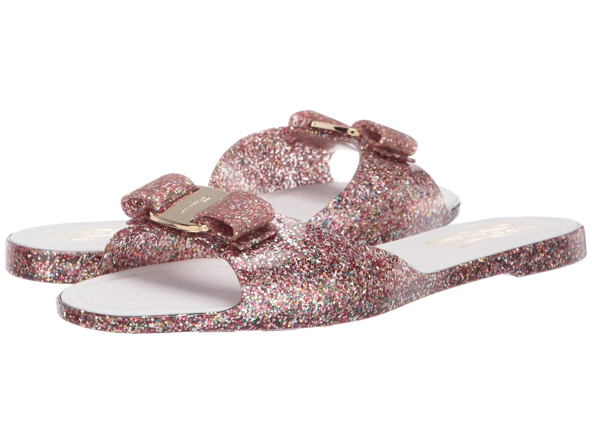 salvatore ferragamo women's cirella slide sandals