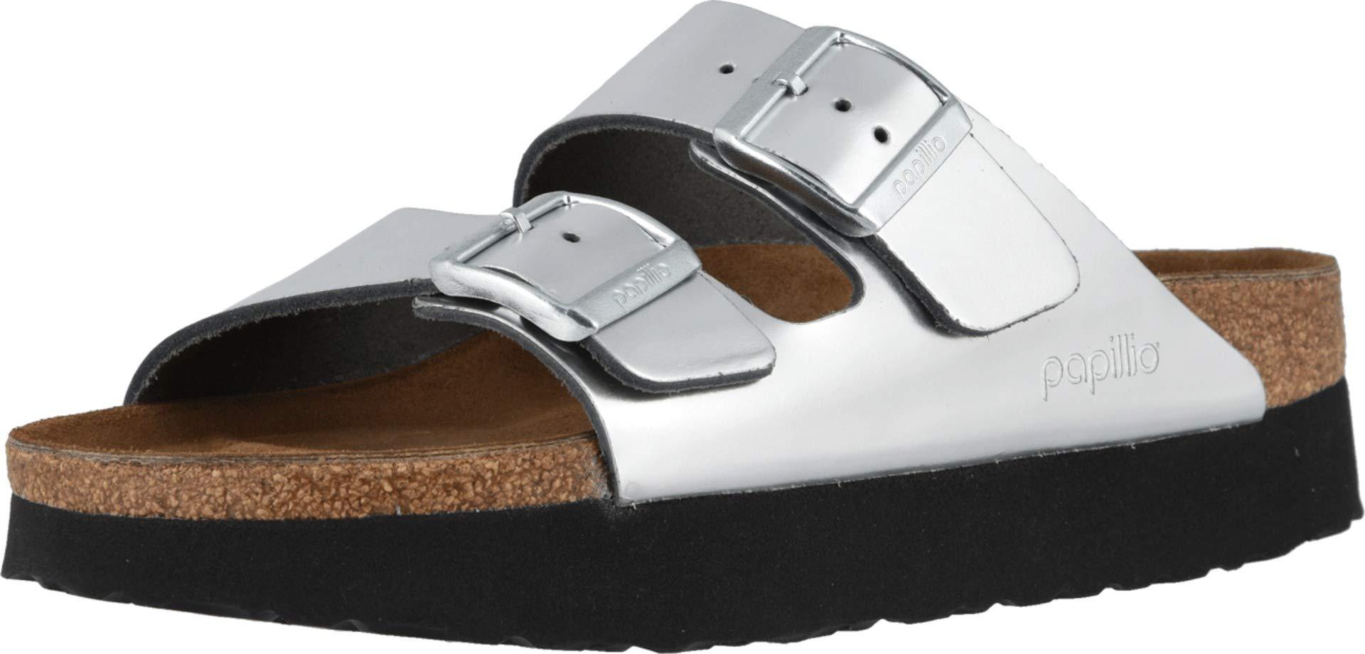 Birkenstock papillio best sale silver