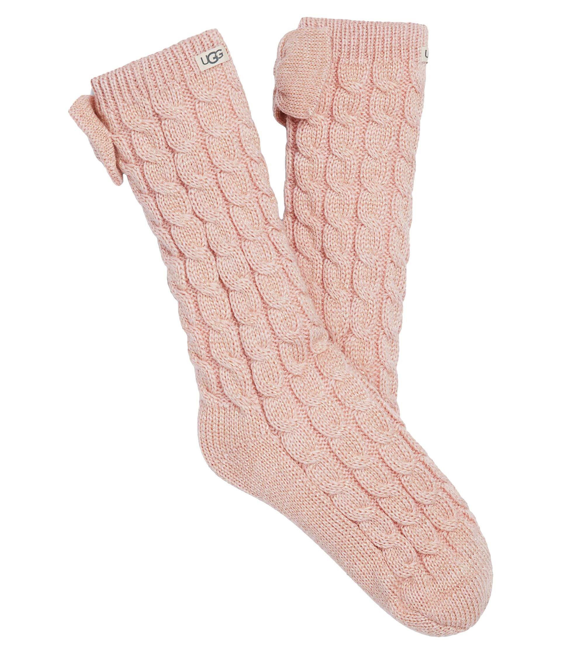 UGG Laila Fleece Lined Sock in Pink Lyst