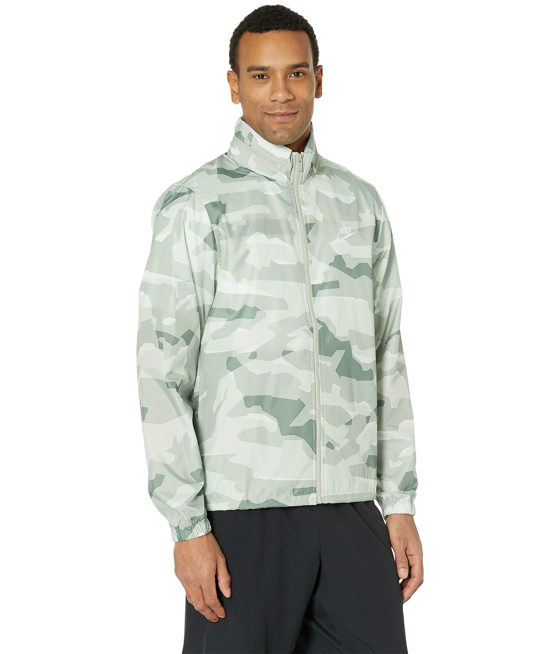 Nike Synthetic Nsw Jd Windbreaker Jacket in Green for Men - Lyst