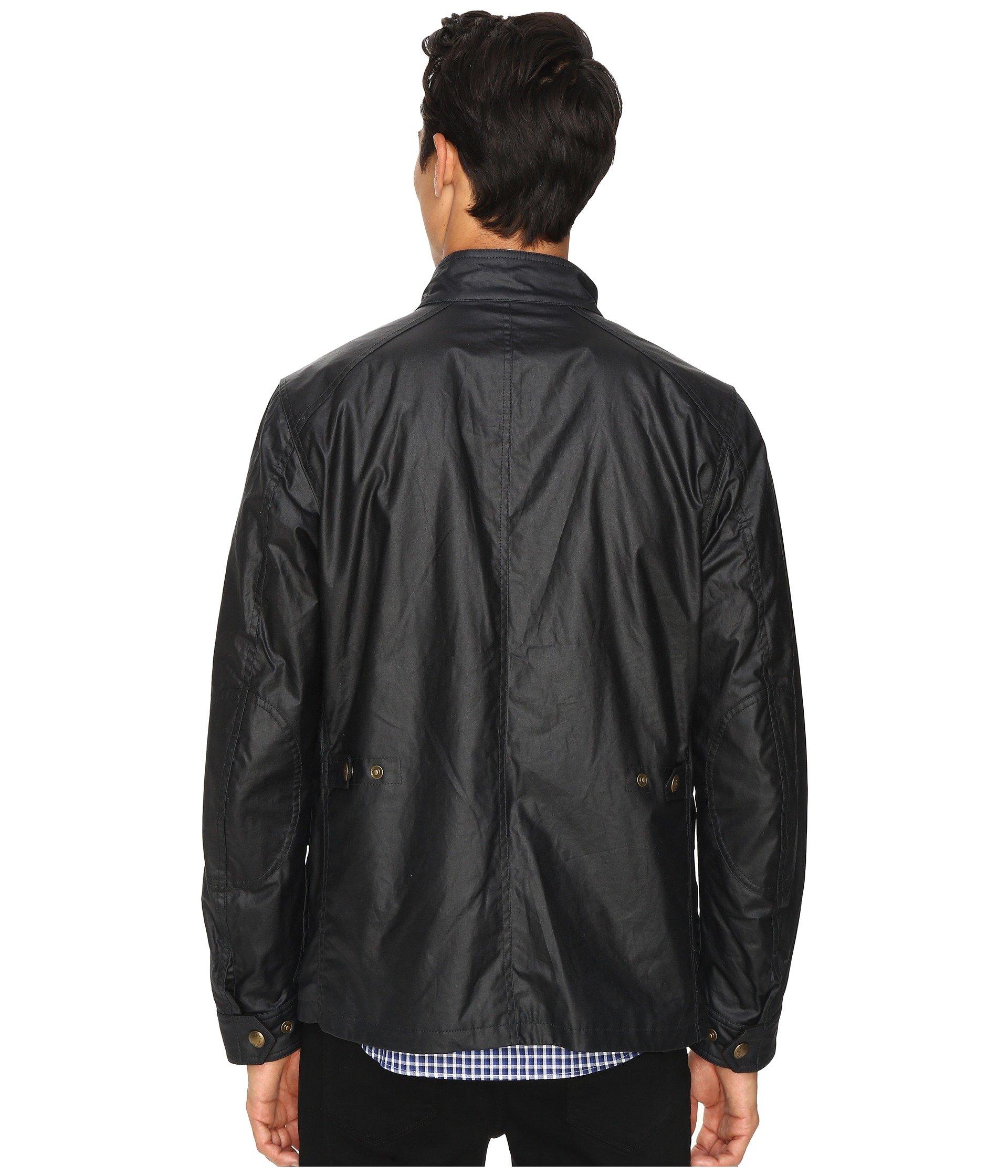 Belstaff New Tourmaster Signature 6oz. Waxed Cotton Jacket in Navy (Blue)  for Men | Lyst