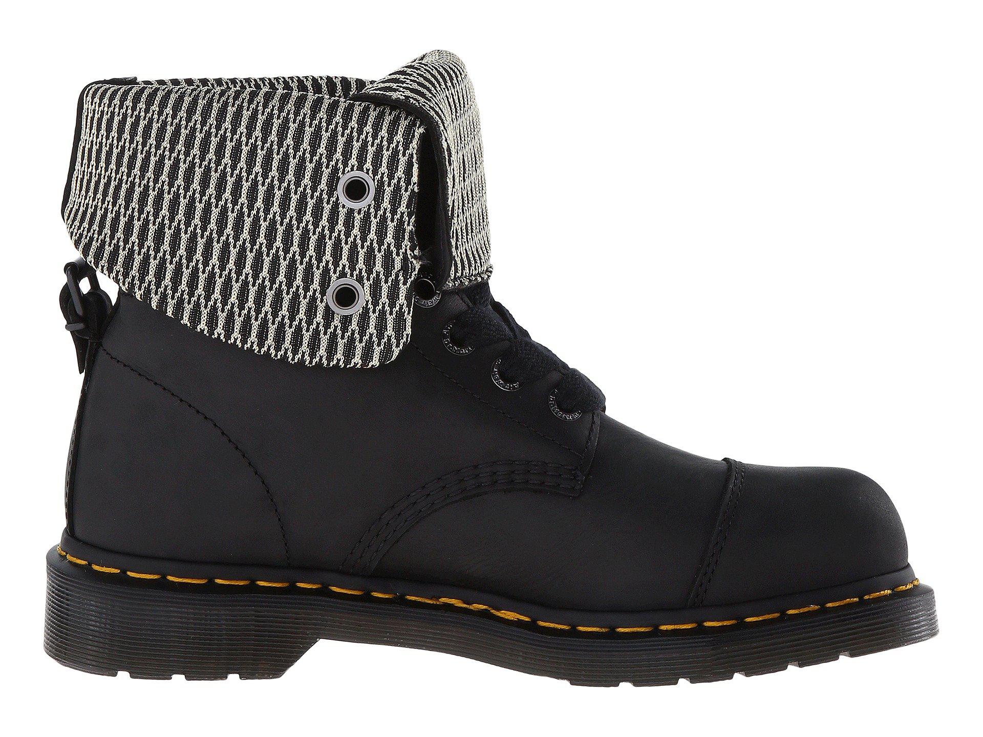 dr martens leah steel toe