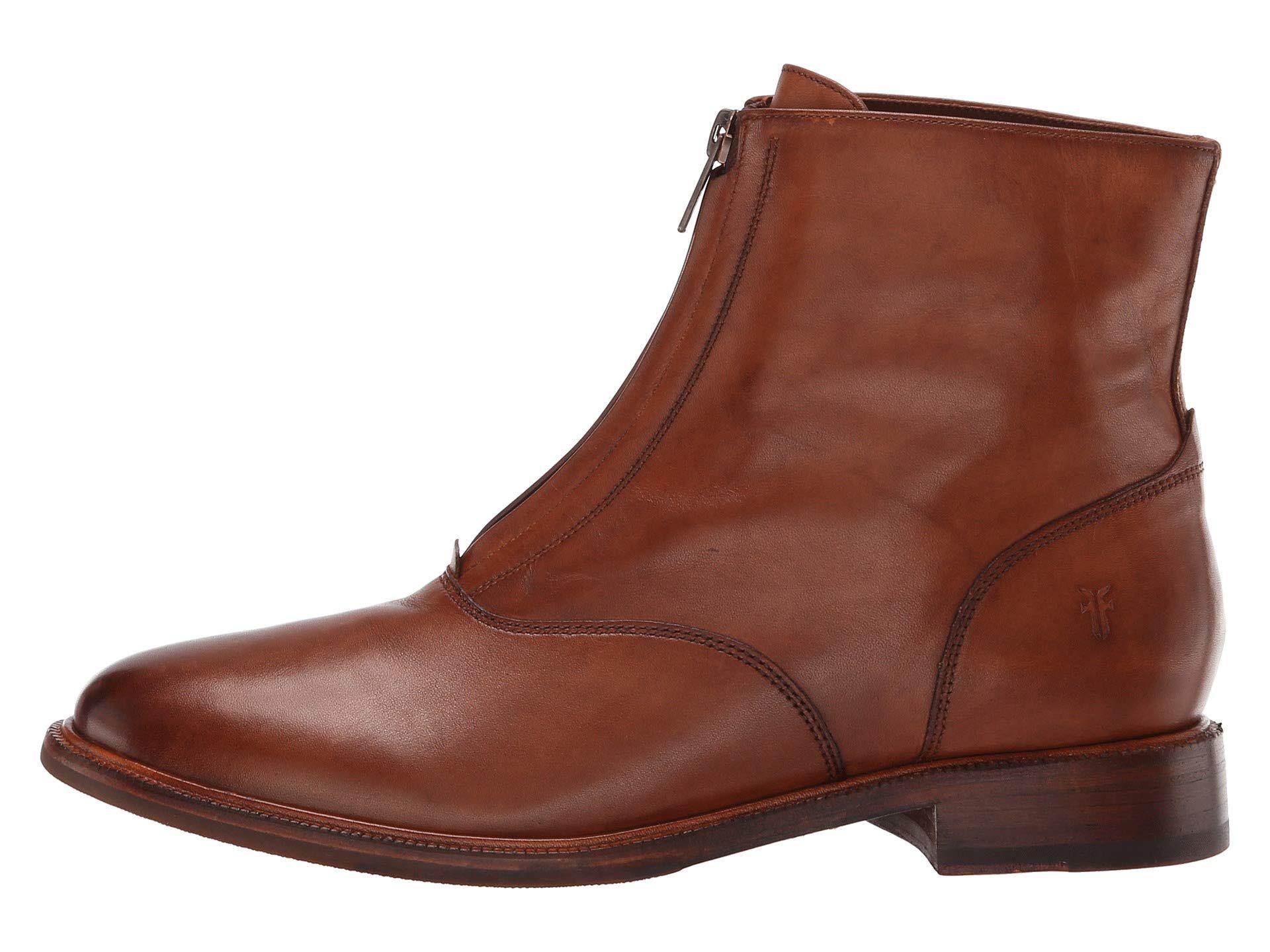 frye kelly front zip bootie