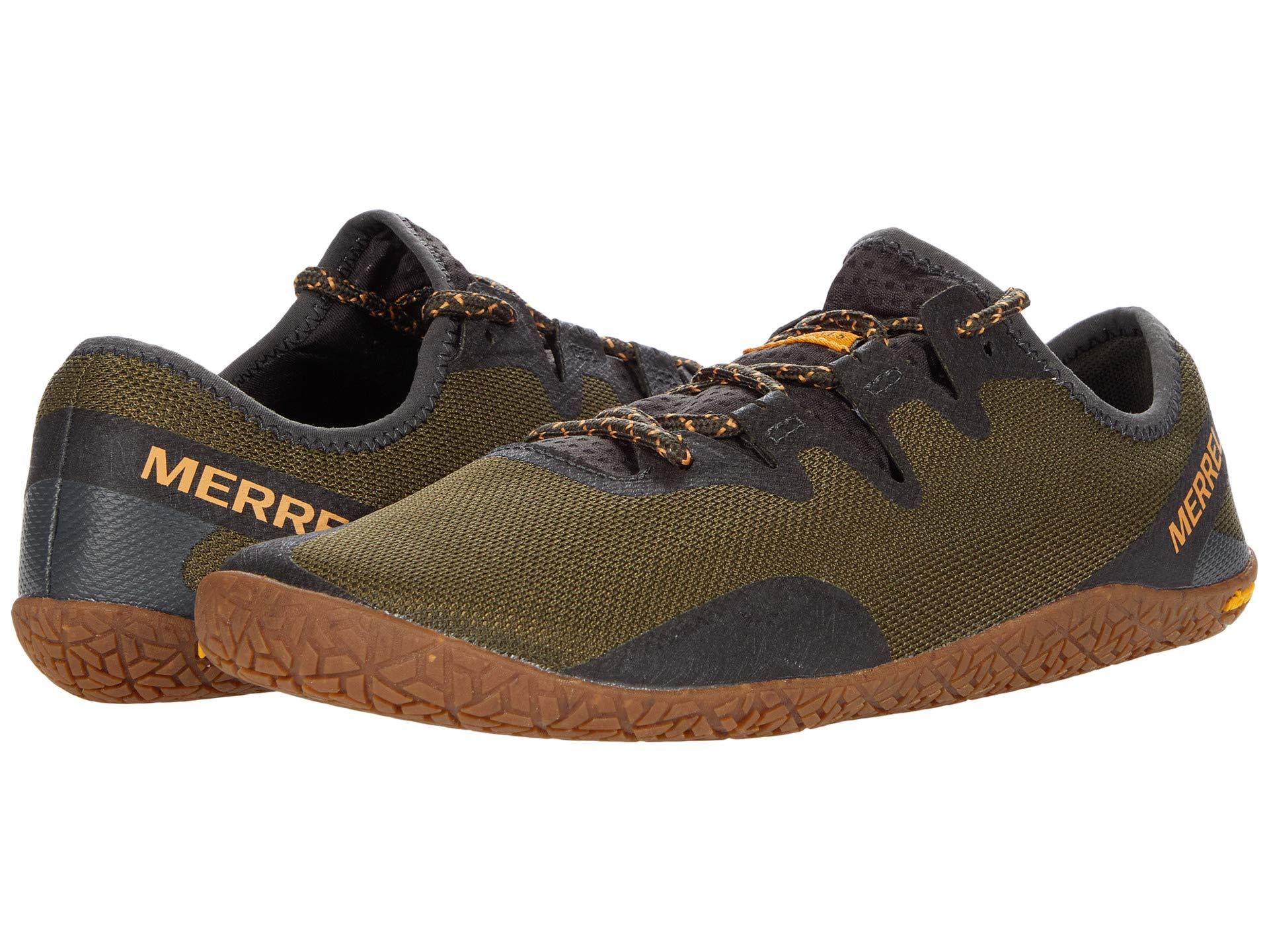 Olive Merrell mens Vapor Glove 5 Sneaker 8.5 US
