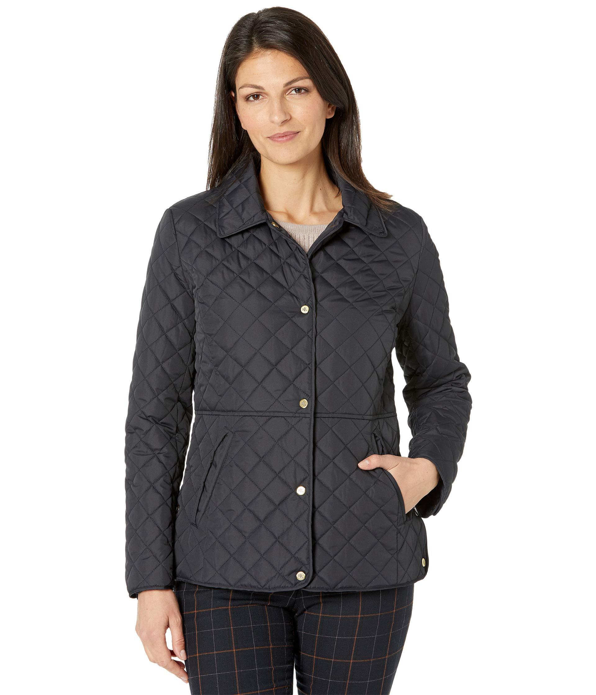 ralph lauren women's black jacket