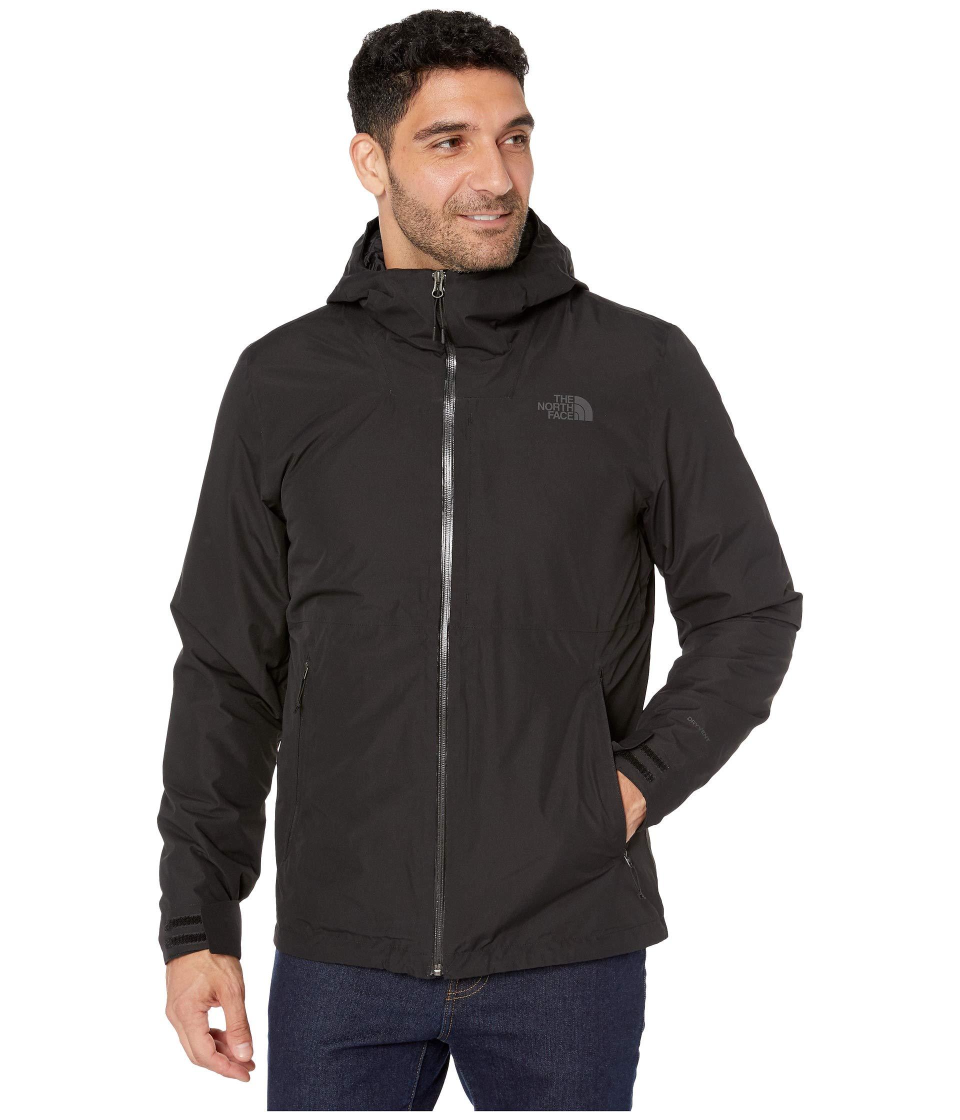 The North Face Fleece Inlux Insulated Jacket in Black for Men - Lyst