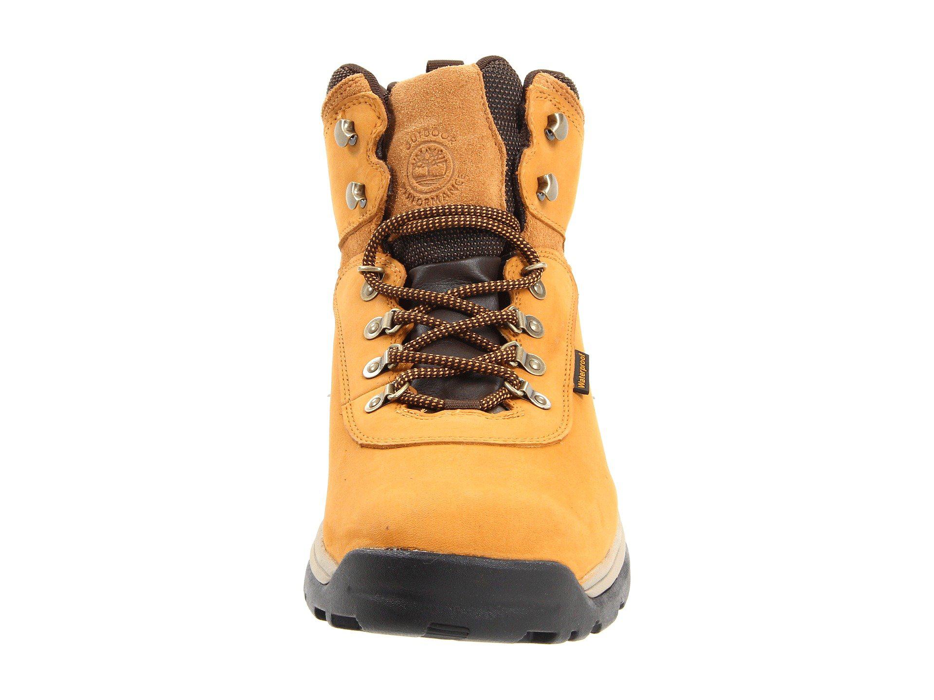 timberland white ledge men's waterproof boot dark brown