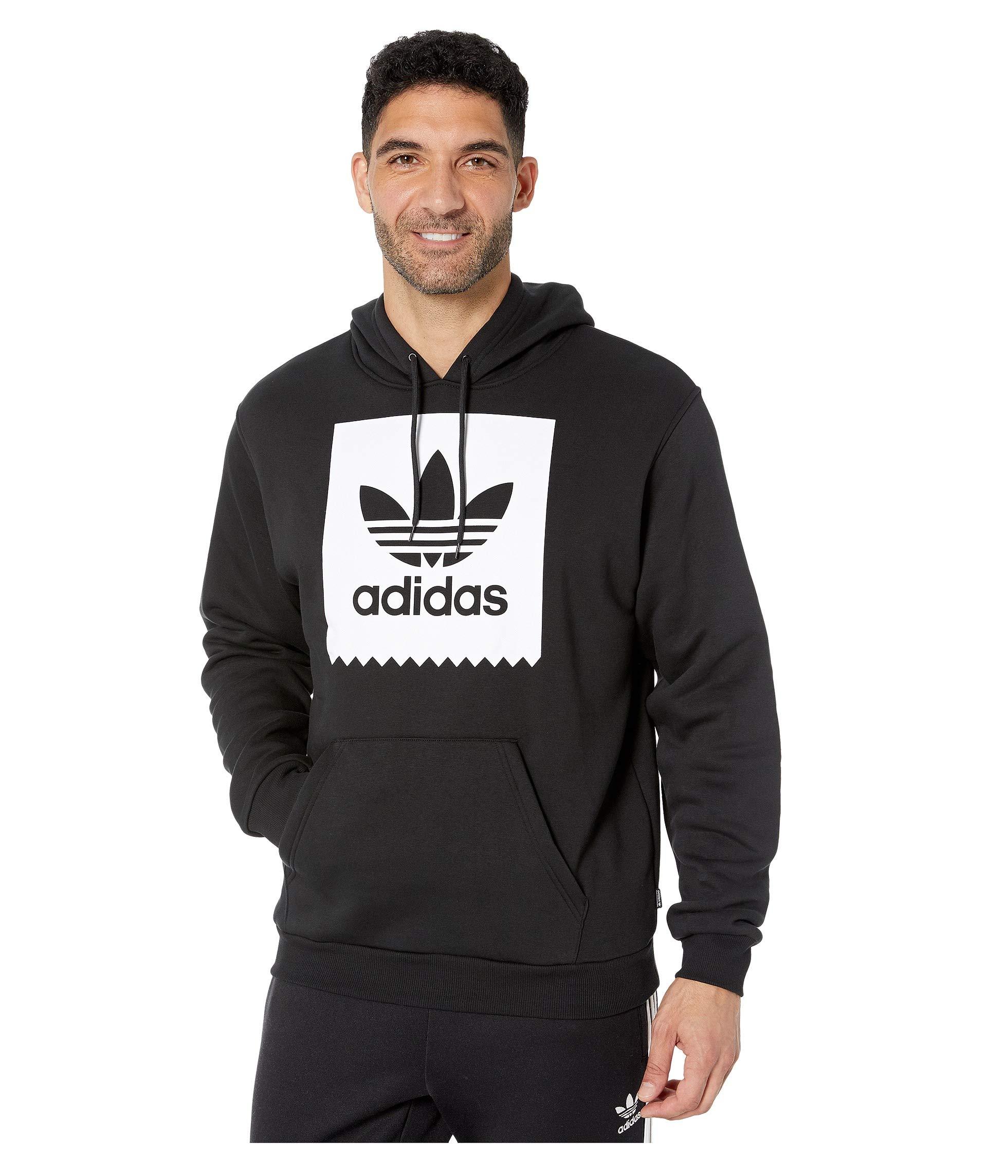 adidas solid blackbird hoodie