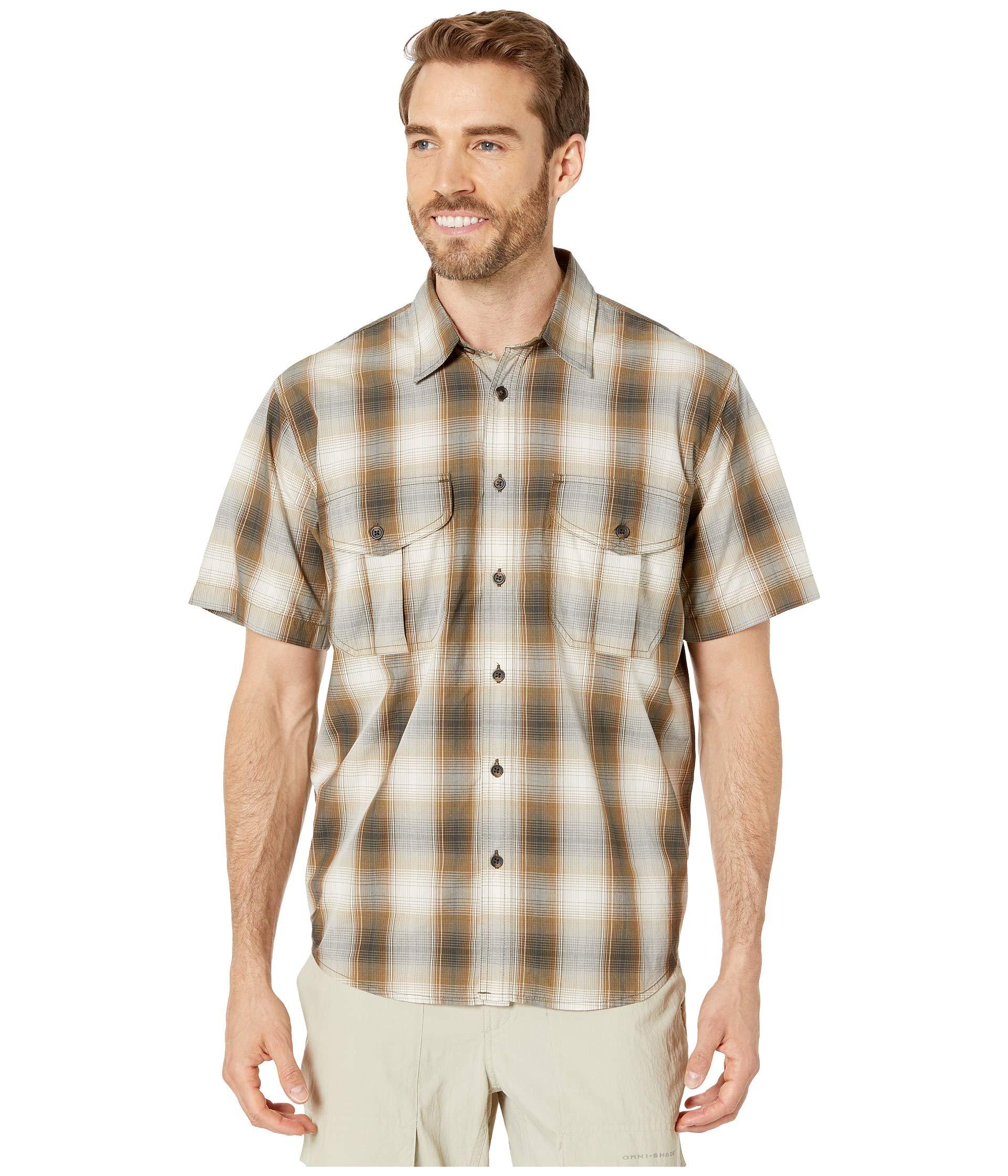 Filson Cotton Short Sleeve Feather Cloth Shirt in Beige (Natural) for ...