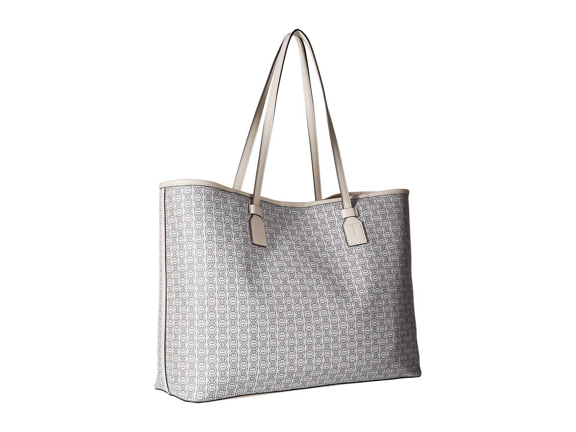 Tory Burch Gemini Link Tote - New Ivory 62013-068 192485412284 - Handbags,  Gemini Link - Jomashop