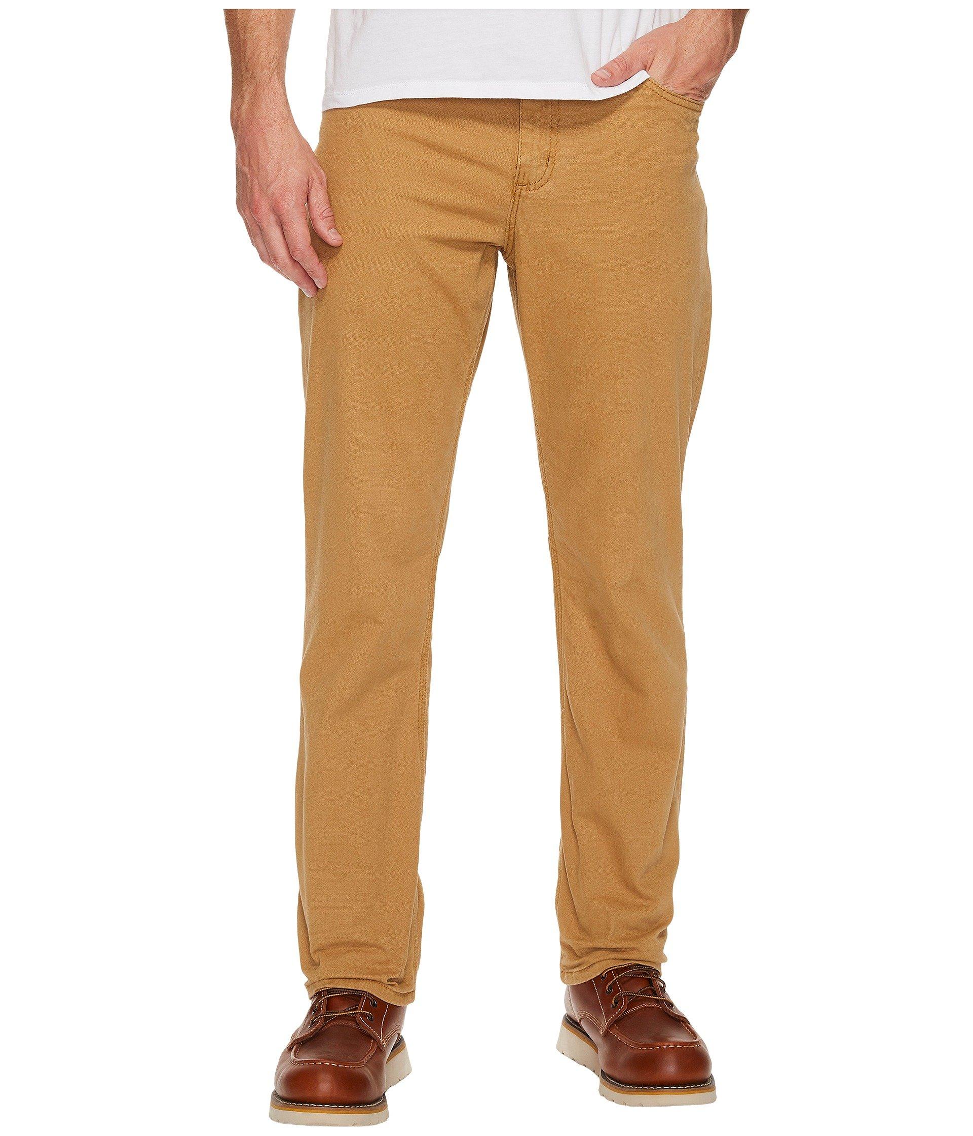 Carhartt Cotton Five-pocket Relaxed Fit Pants in Brown for Men - Lyst