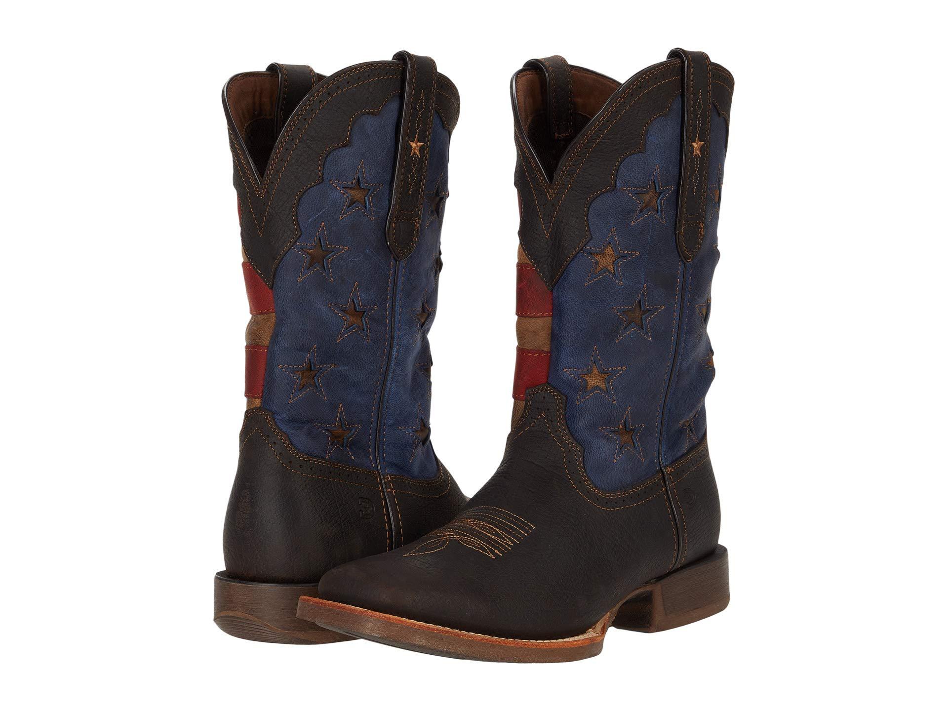 durango square toe cowboy boots