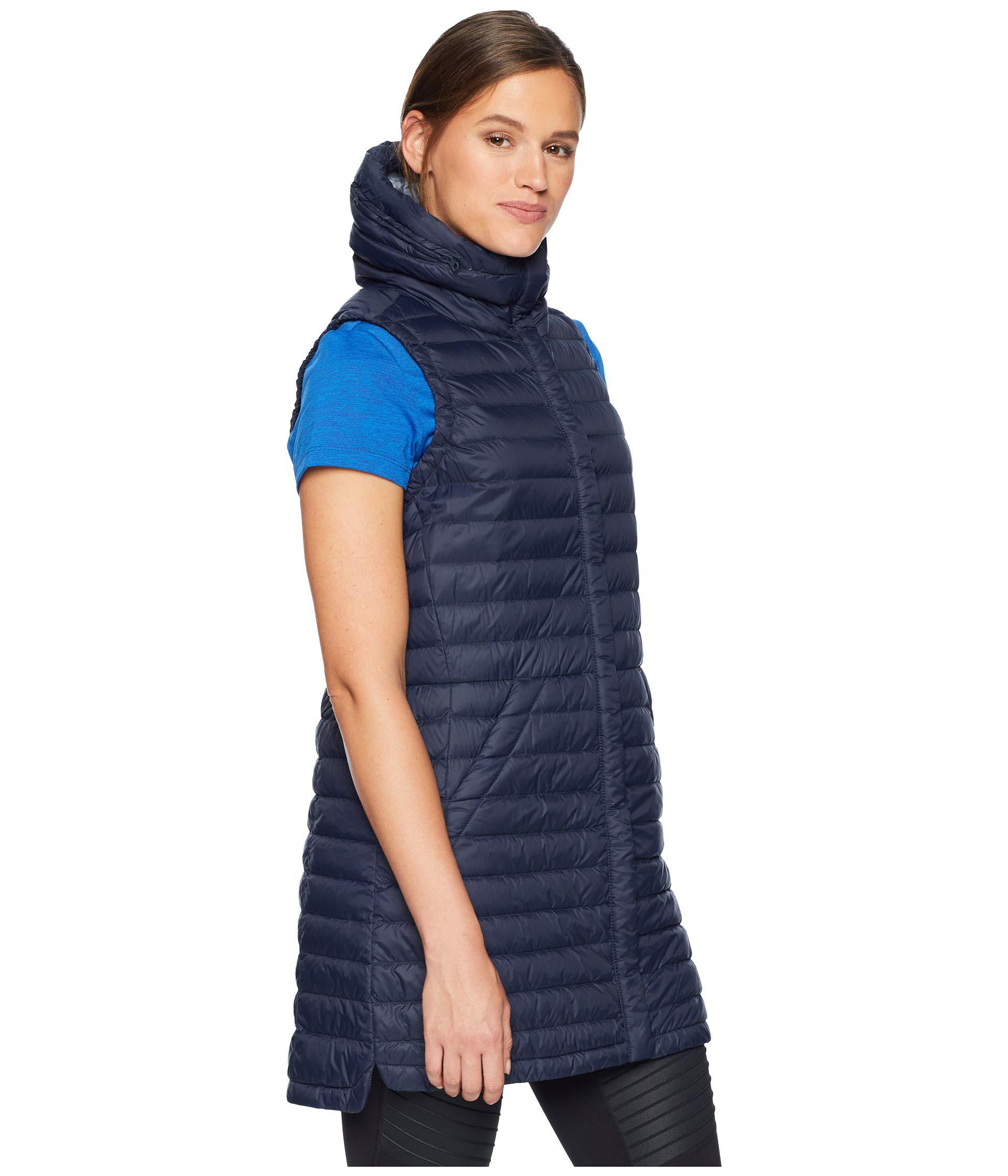 Mountain Hardwear Packdown Vest (dark Zinc) Women's Vest in Blue - Lyst