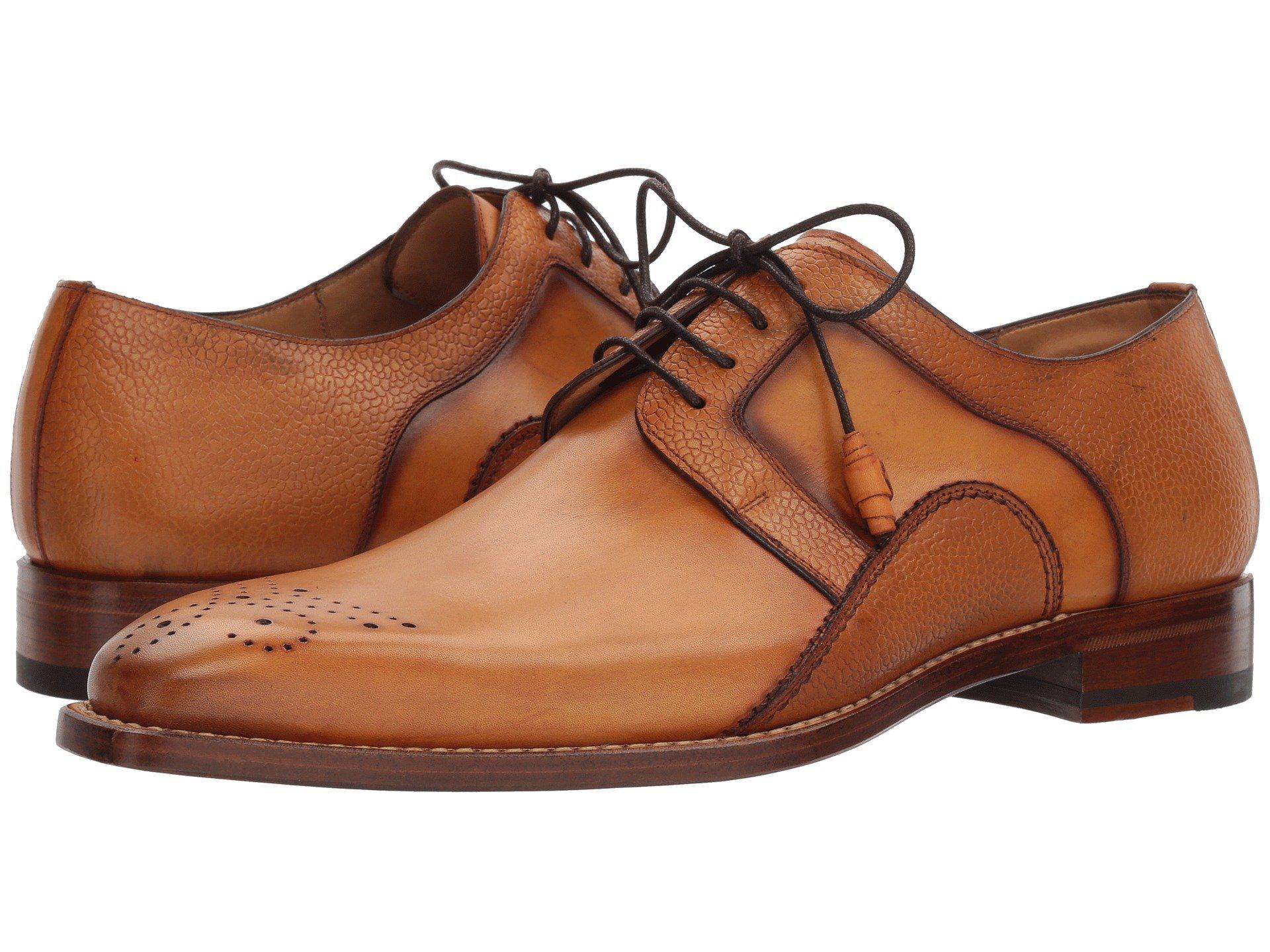 Mezlan Leather Saturno (tan) Shoes in 