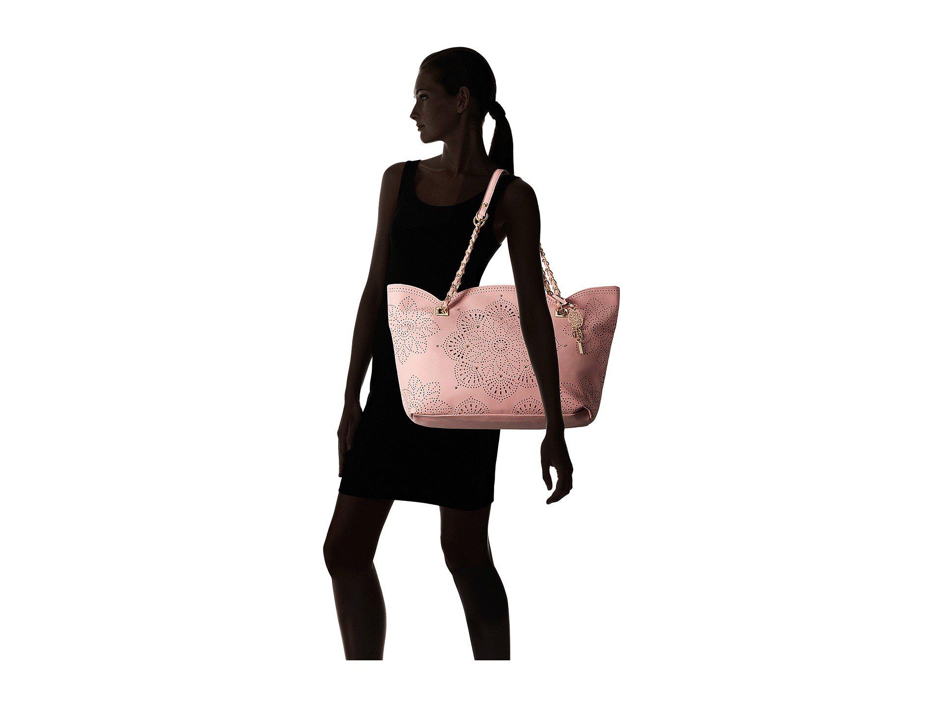 GUESS Pink Tote Bags