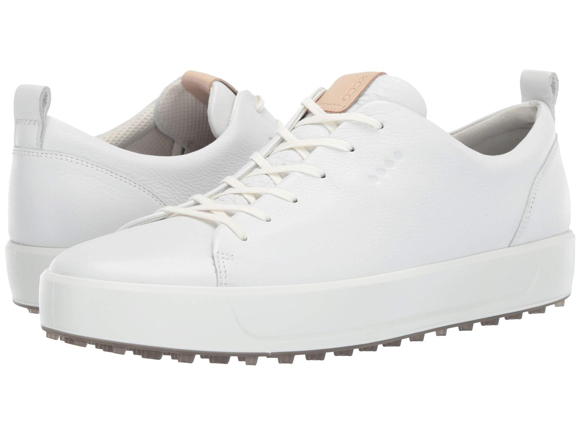 Discrepantie Stoffig Ga op pad Ecco Soft Hydromax Golf Shoe in White for Men | Lyst