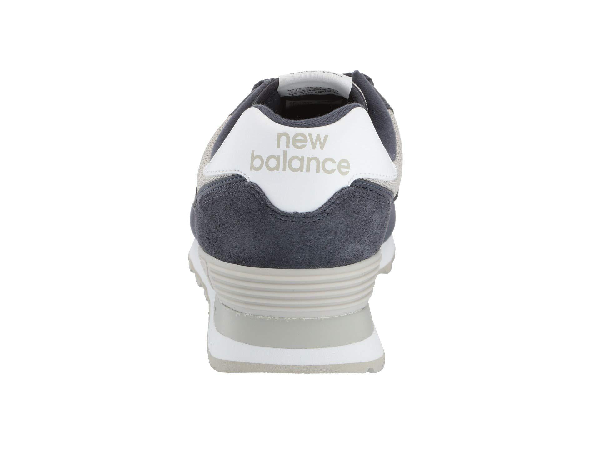 new balance 574 light cliff grey with vintage indigo