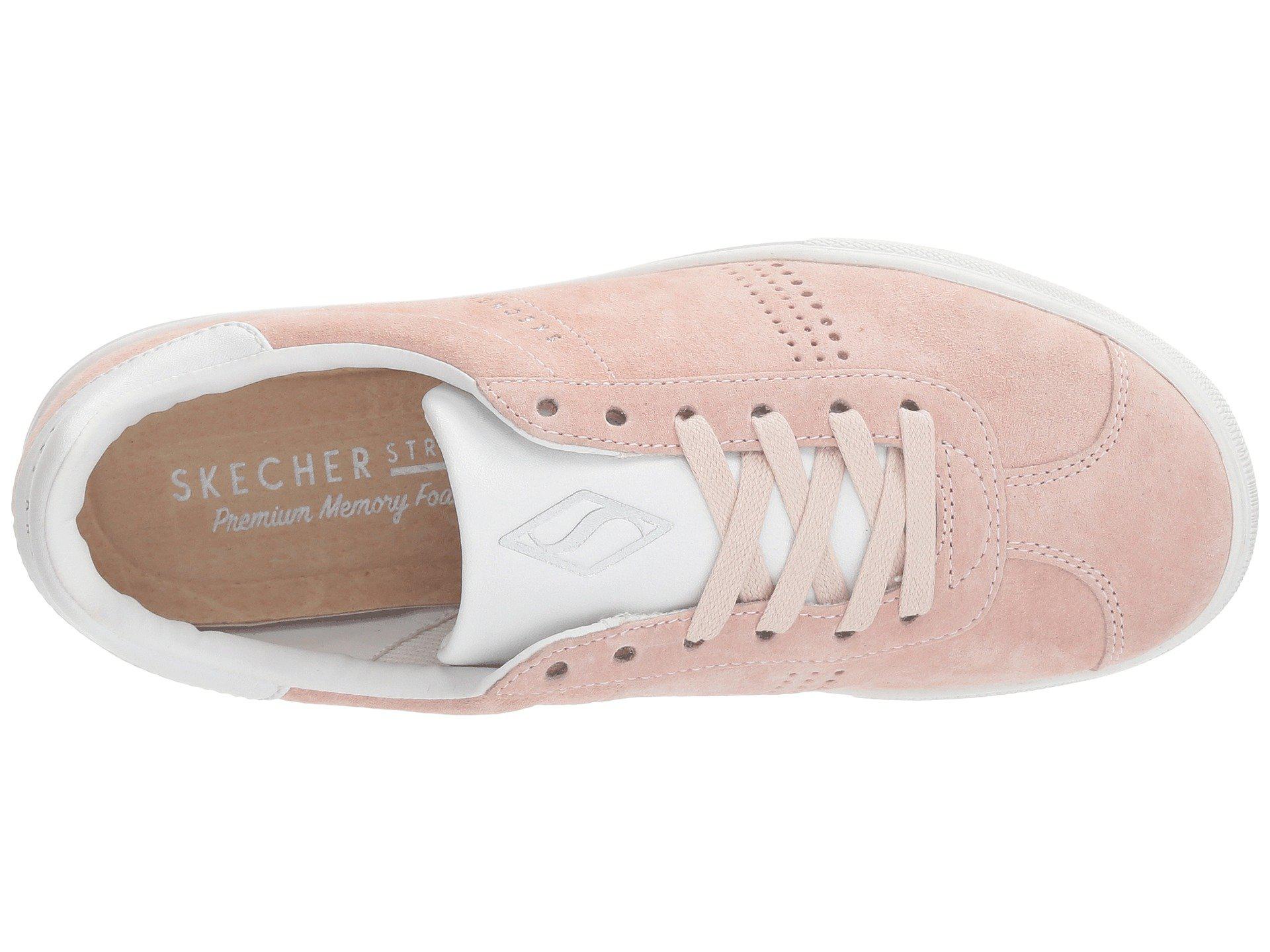 Skechers Suede Moda - Perswayed in Light Pink (Pink) - Lyst