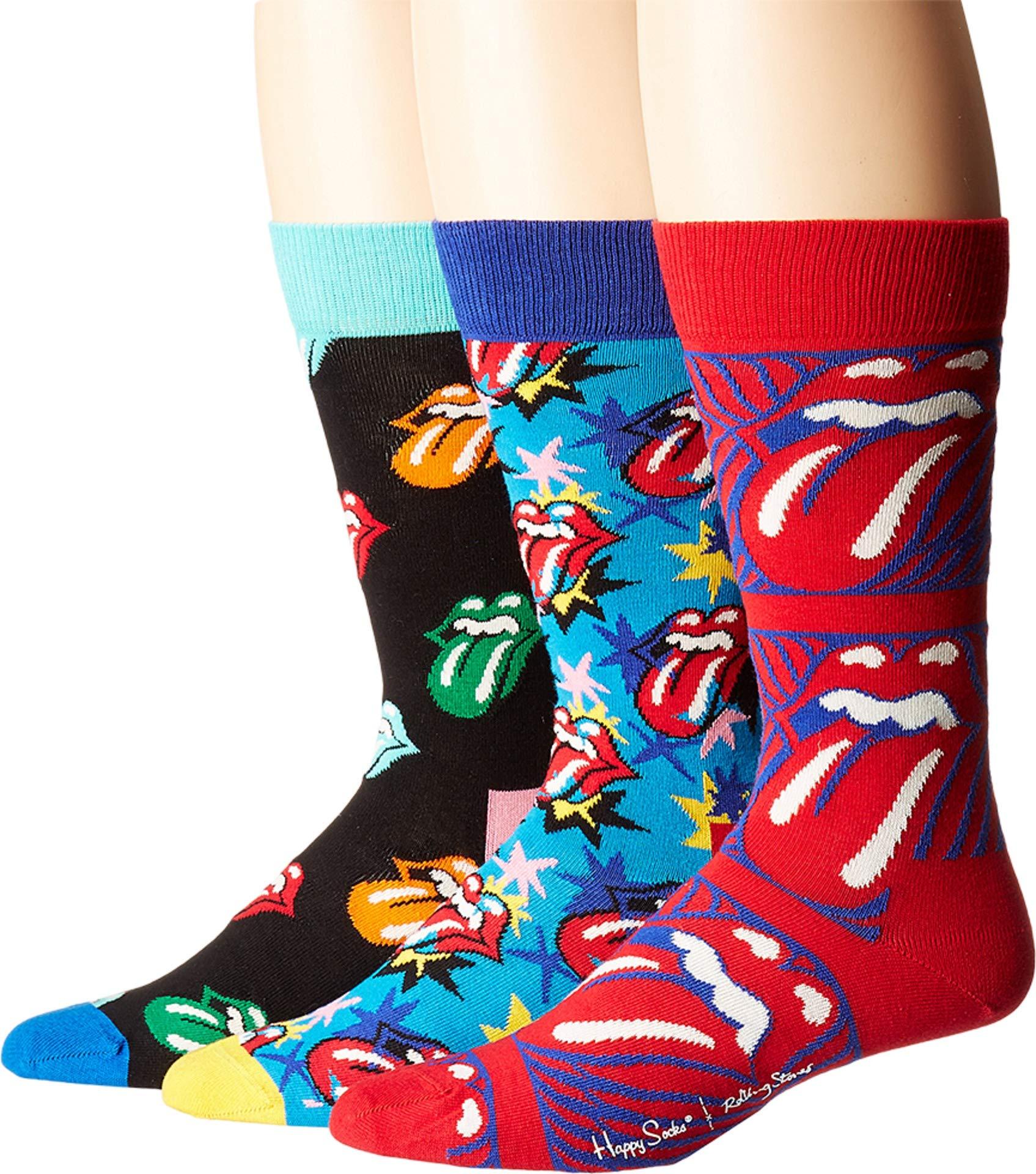 Happy Socks Cotton Rolling Stones 3pack Sock Box Set for Men Lyst
