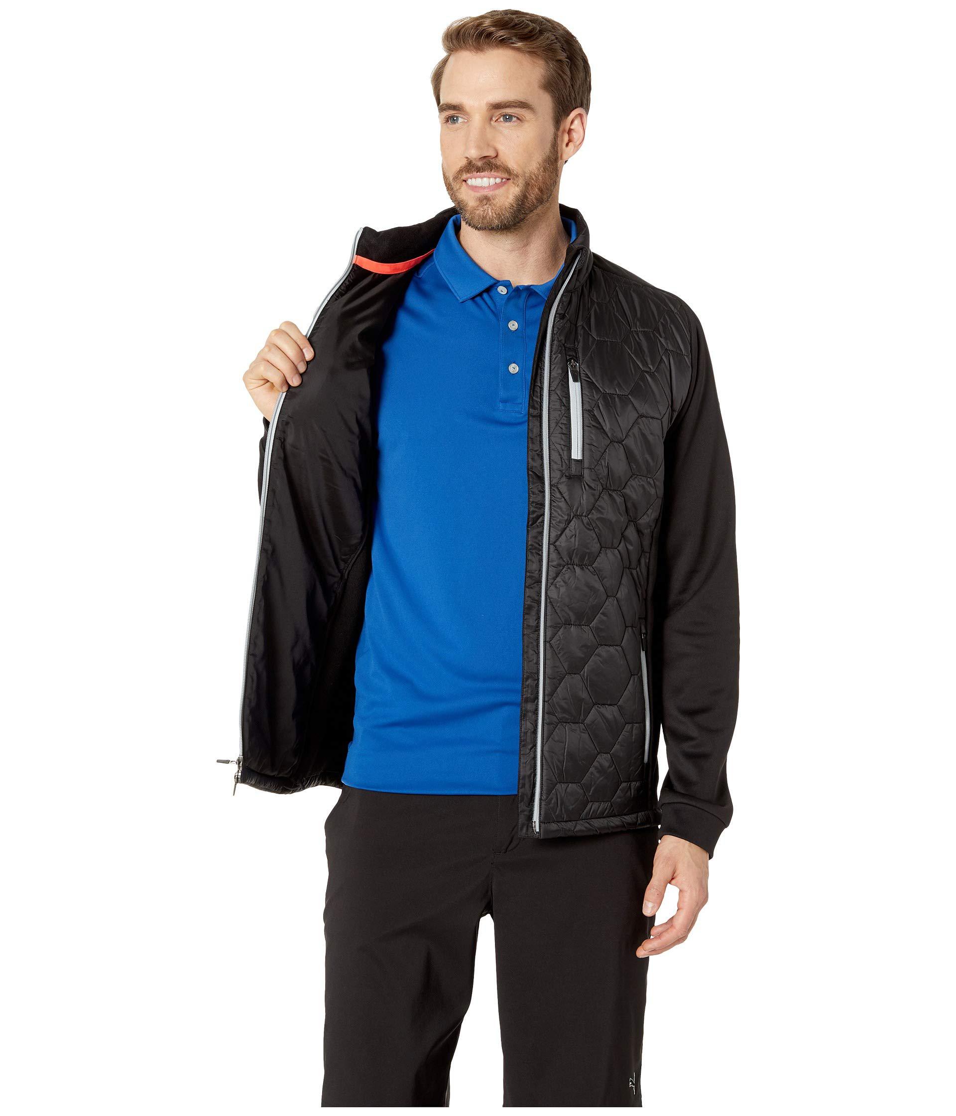 puma men's dassler pwrwarm golf jacket