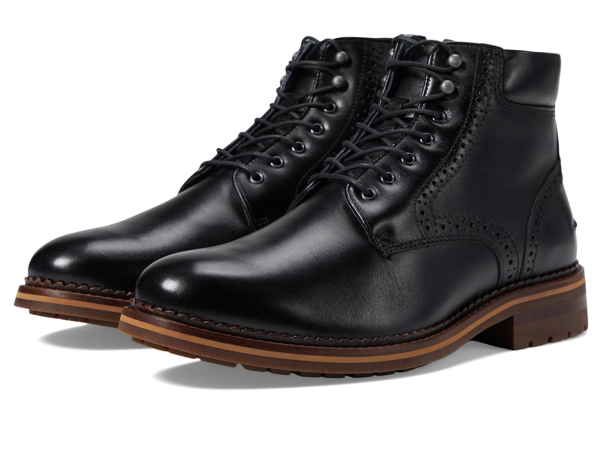 Johnston & Murphy Connelly Plain Toe Boot in Black for Men Lyst