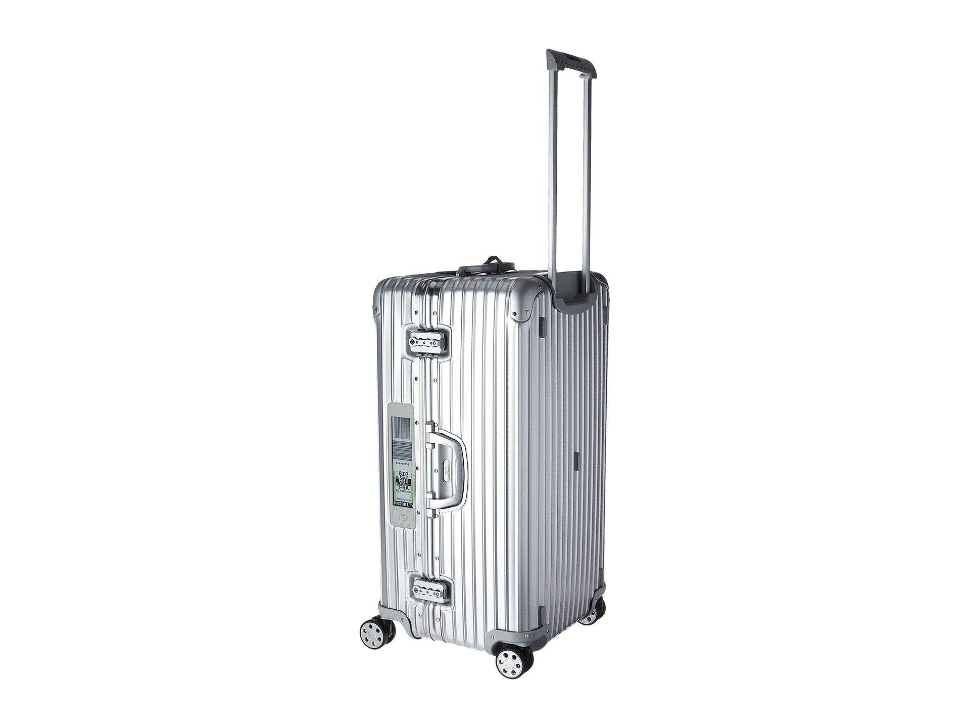RIMOWA Topas - 32" Sport Trunk Multiwheel® With Electronic Tag in Metallic  for Men | Lyst