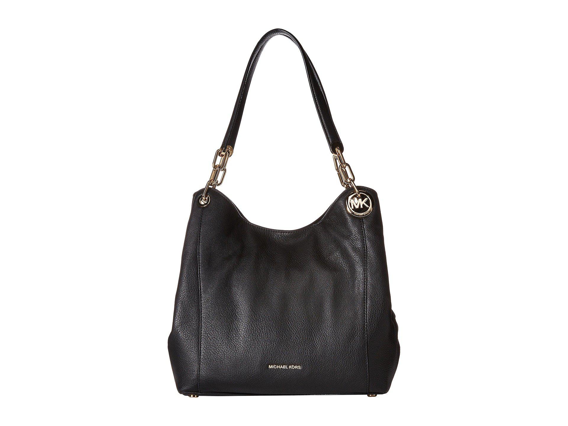 michael kors fulton large charm shoulder tote