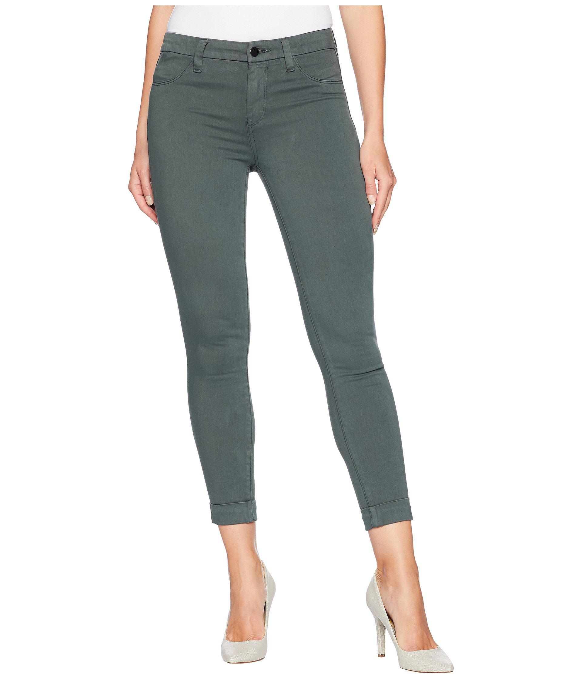 j brand anja mid rise cuffed crop